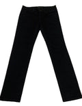 Uniqlo Men's Size 27x 26.75 Black Skinny Jeans Mid Rise Denim Cotton Blend