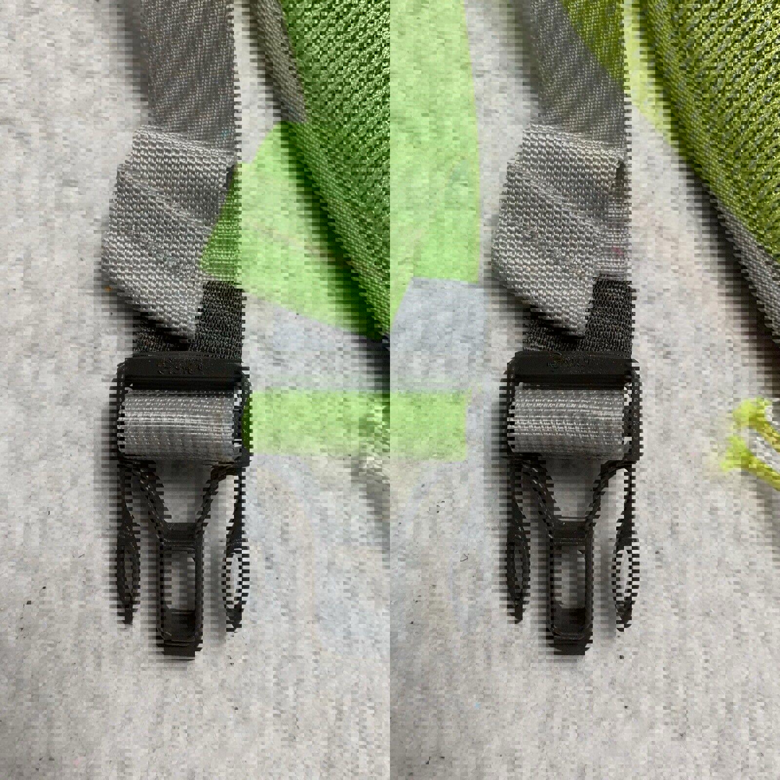 Riñonera SEEU gris, rosa y verde, bandolera, para senderismo y senderismo