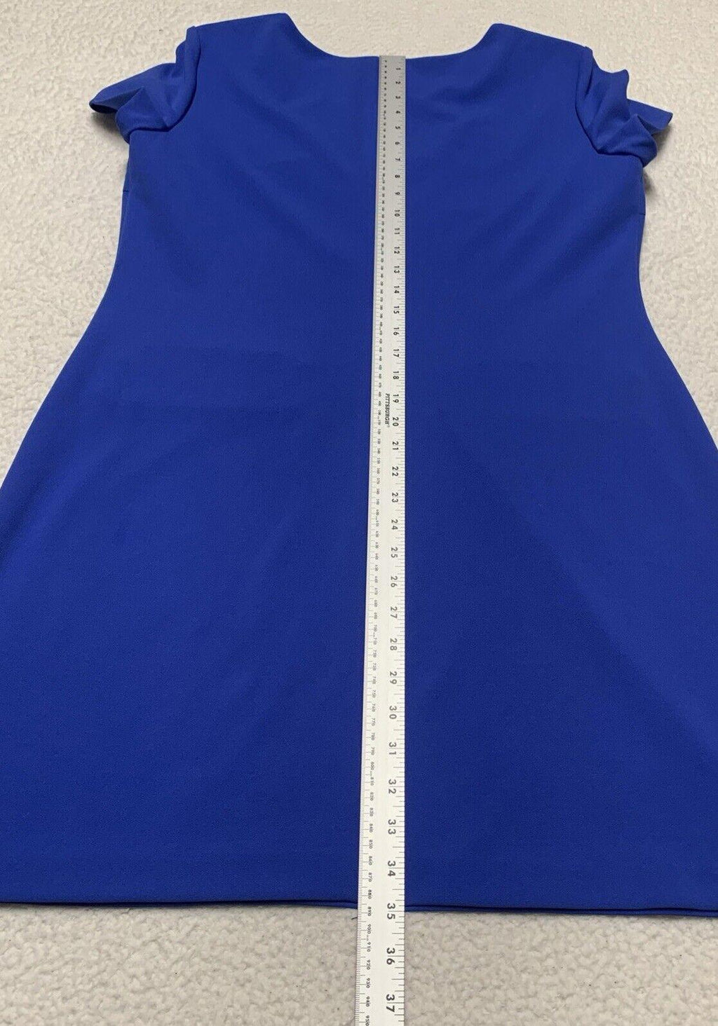 Vestido azul real de Tommy Hilfiger para mujer, talla 14