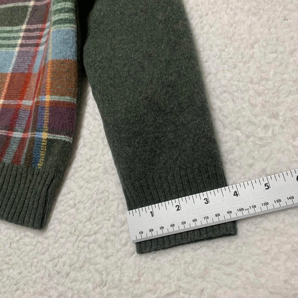 Suéter de lana a cuadros grande para hombre de Grant Thomas