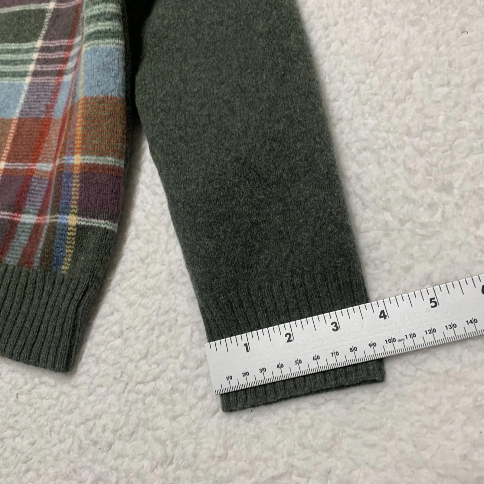 Suéter de lana a cuadros grande para hombre de Grant Thomas