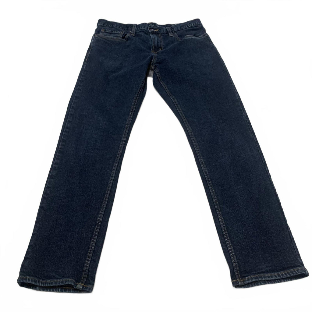 Vaqueros ajustados de lavado azul oscuro de Old Navy para hombre, talla 34 x 30, 32 x 29 (talla real)