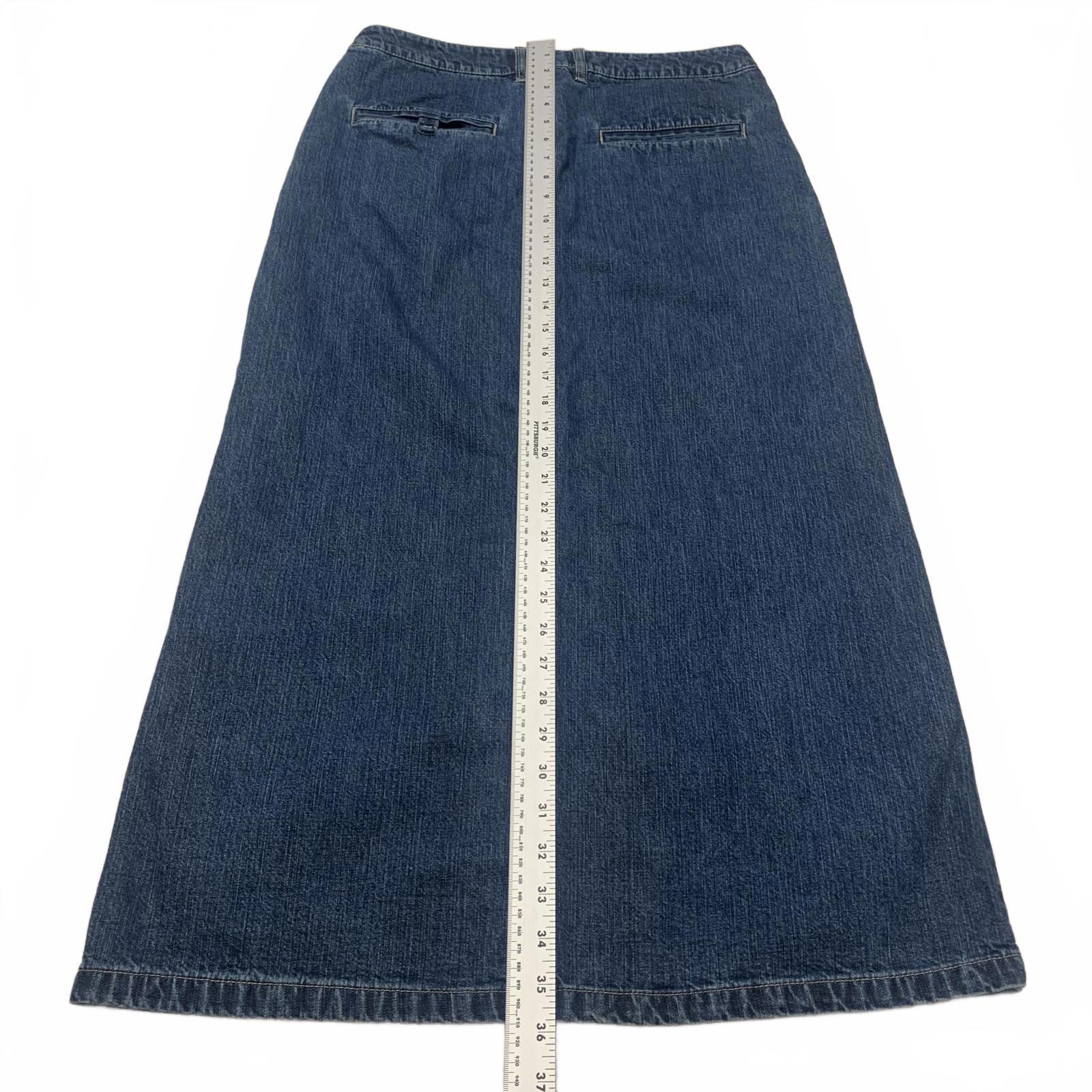 Falda vaquera larga clásica azul de Old Navy para mujer, talla 8