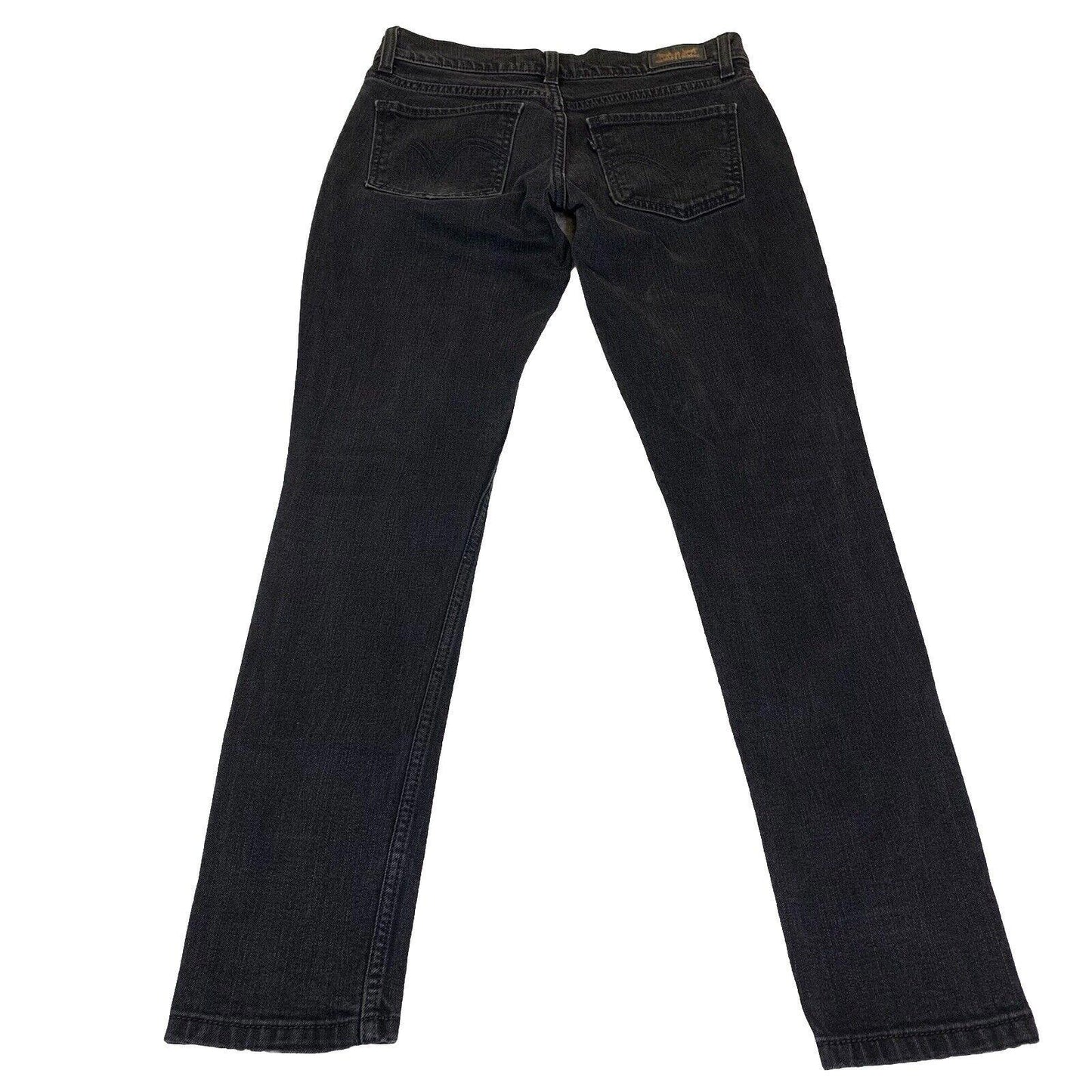 Levis 524 Jeans Girls 5 S/C Black Super low Skinny  Stretch