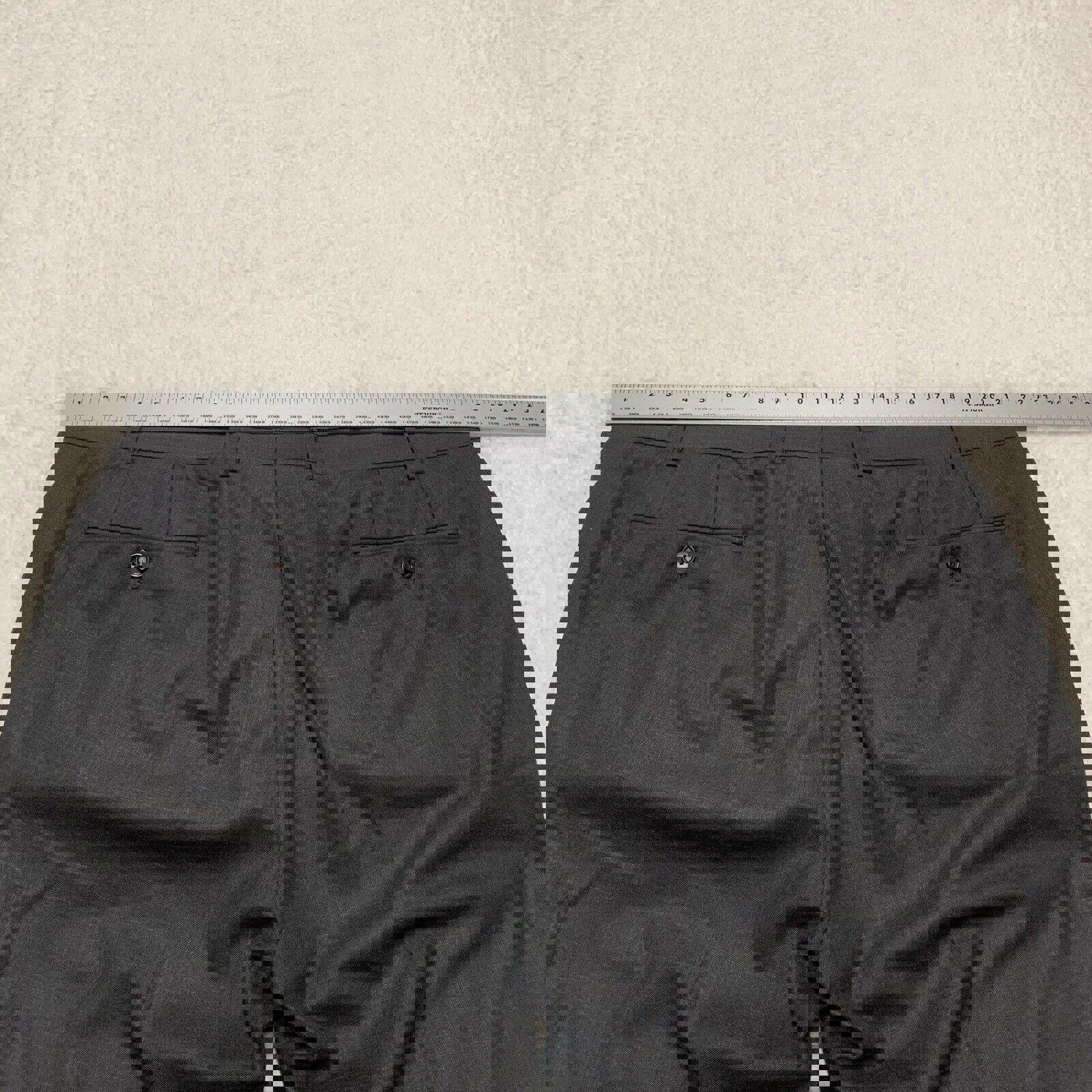 Pantalones de vestir grises para hombre de Lauren Ralph Lauren, talla 42 ancho x 30 largo