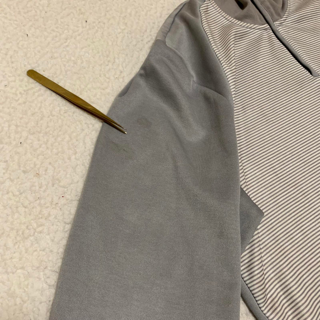 Camiseta deportiva de manga larga Alfani para hombre, talla XL, con cuello con media cremallera