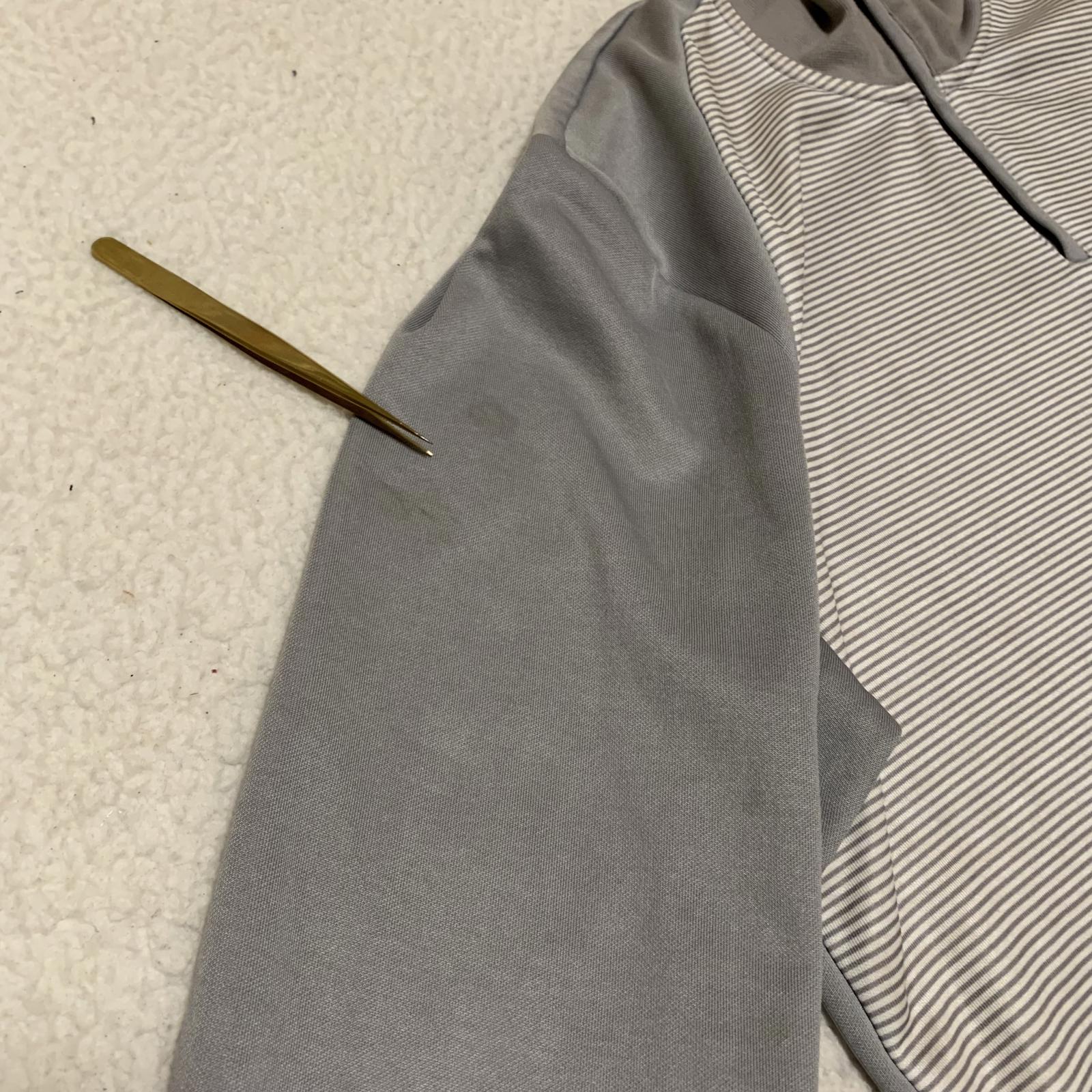 Camiseta deportiva de manga larga Alfani para hombre, talla XL, con cuello con media cremallera