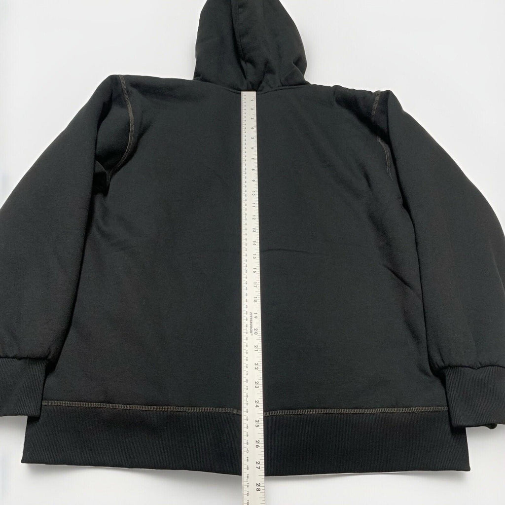 Chaqueta con capucha y forro de sherpa suave negra grande para hombre de Smith's Work Wear