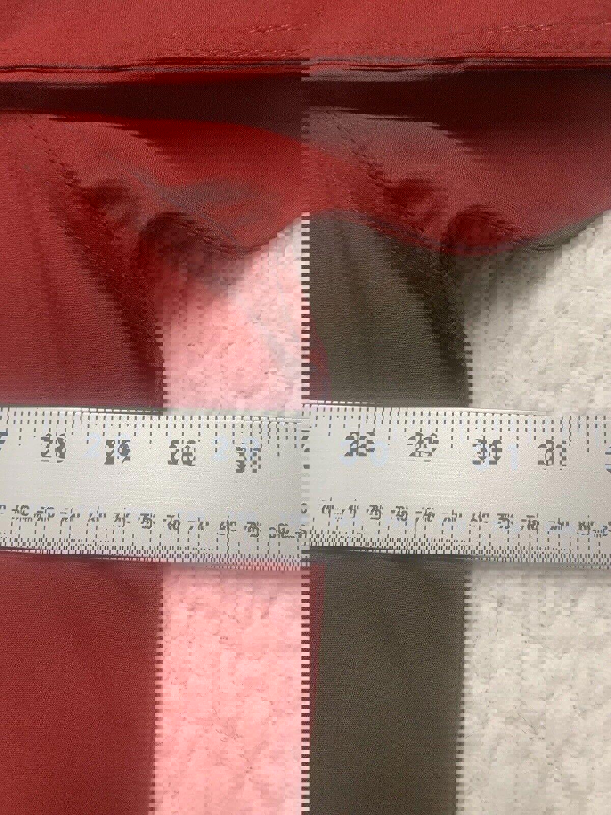 Camisa Alexander Julian 3XLT de manga larga para hombre, color vino tinto