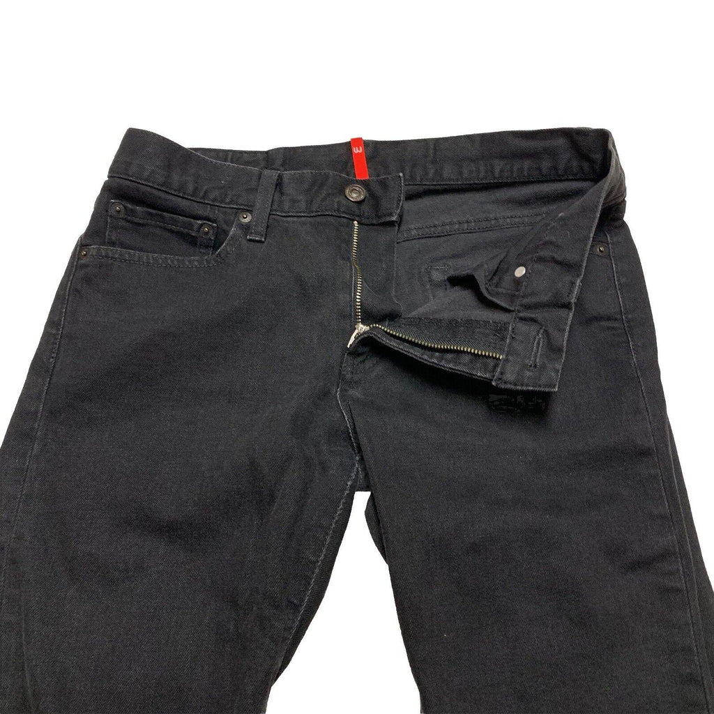 Vaqueros negros ajustados y rectos UNIQLO para niña, talla 5, de Japón