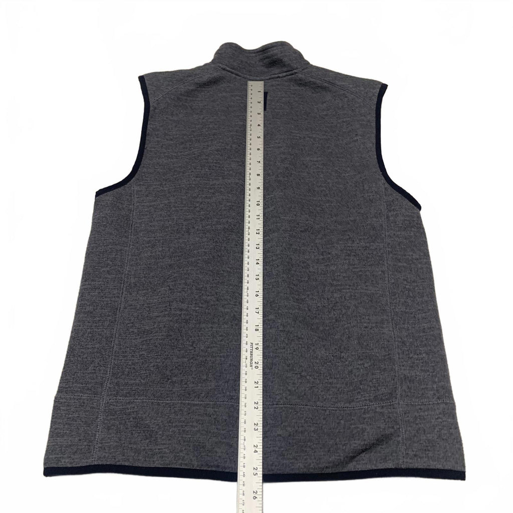 Chaleco polar gris Johnnie-O West Coast Prep, talla mediana, para hombre