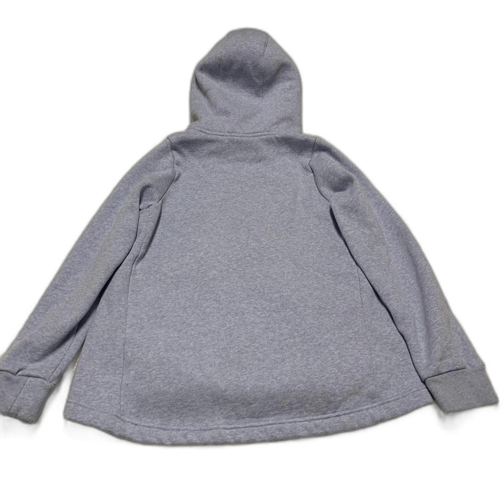 Sudadera con capucha y cremallera Nike para niña, color lavanda, talla grande