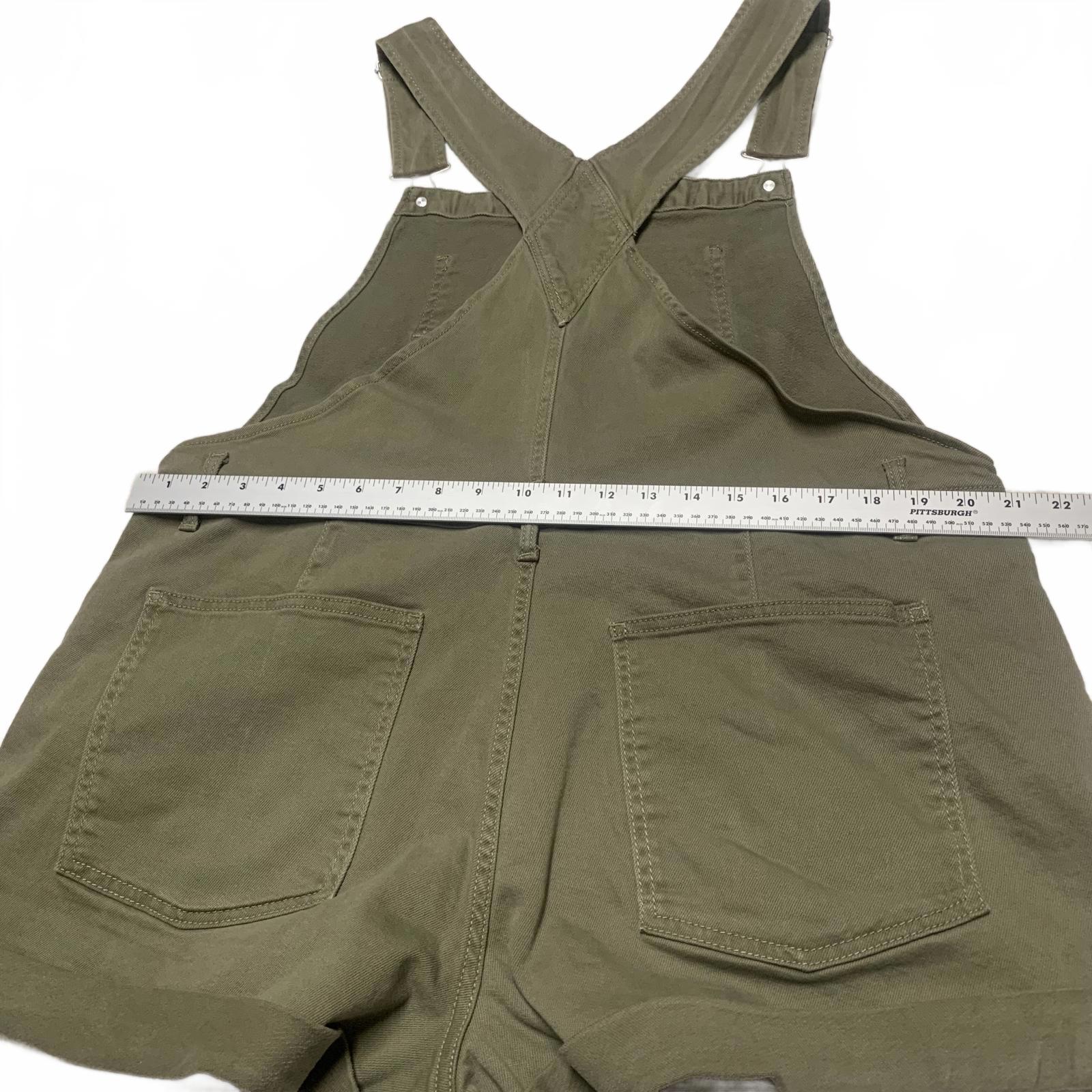 NOBO No Boundaries Overol de mezclilla verde oliva para mujer talla XXL (19) W40