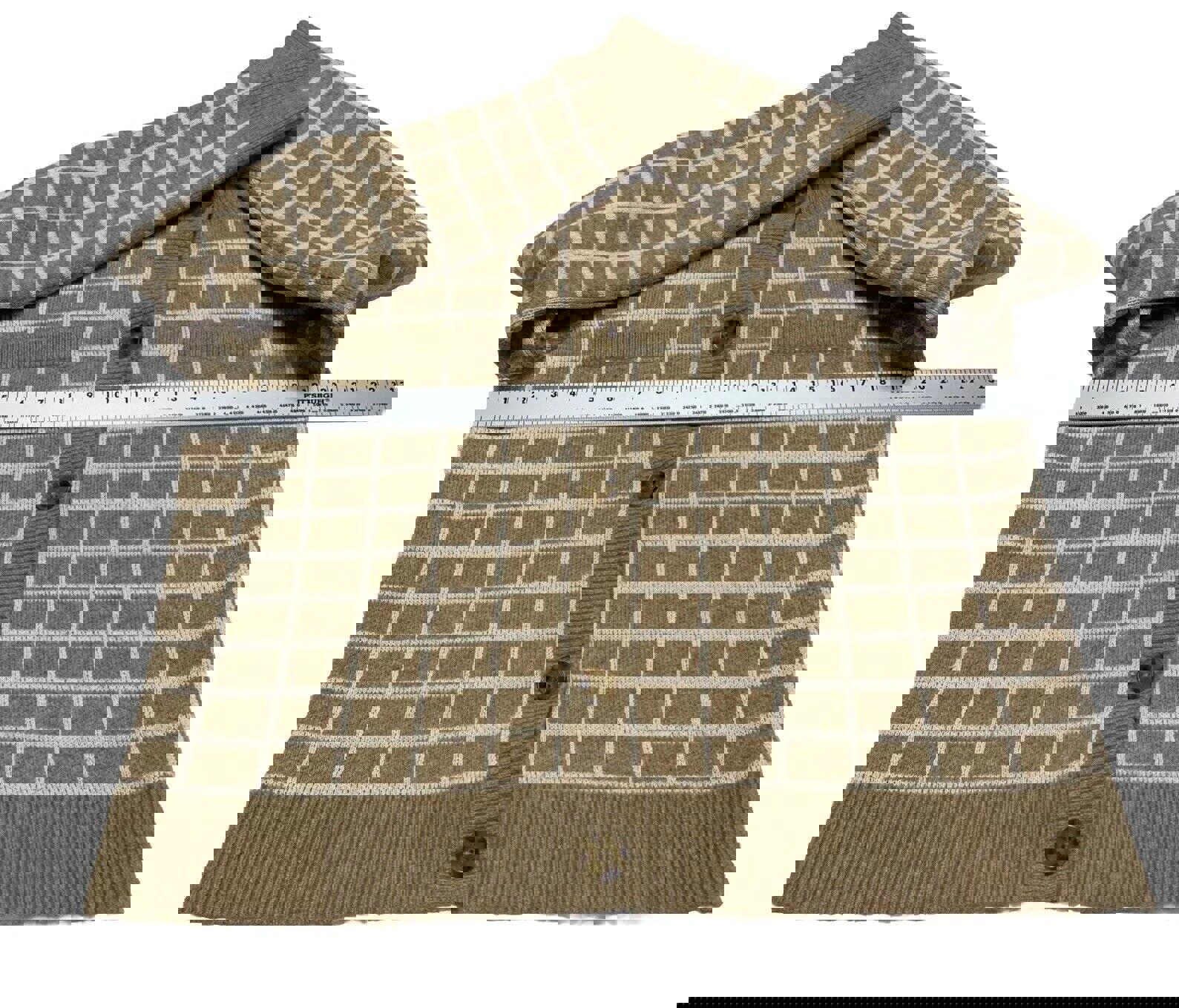 Chaqueta tipo suéter beige tostado grande para mujer de Ann Taylor