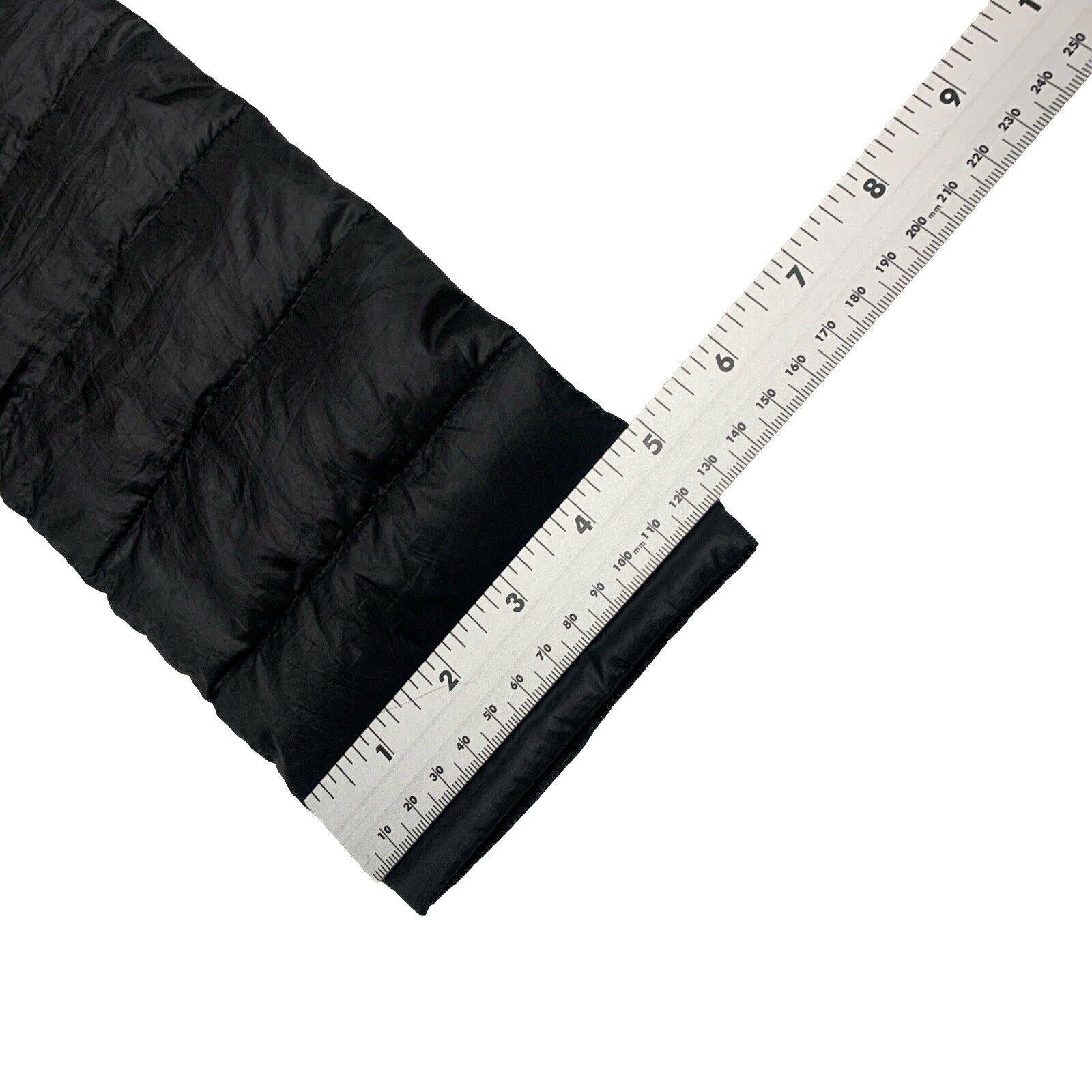 Chaqueta acolchada larga con capucha, ligera y plegable, negra, talla extragrande, para mujer de Zara Basic