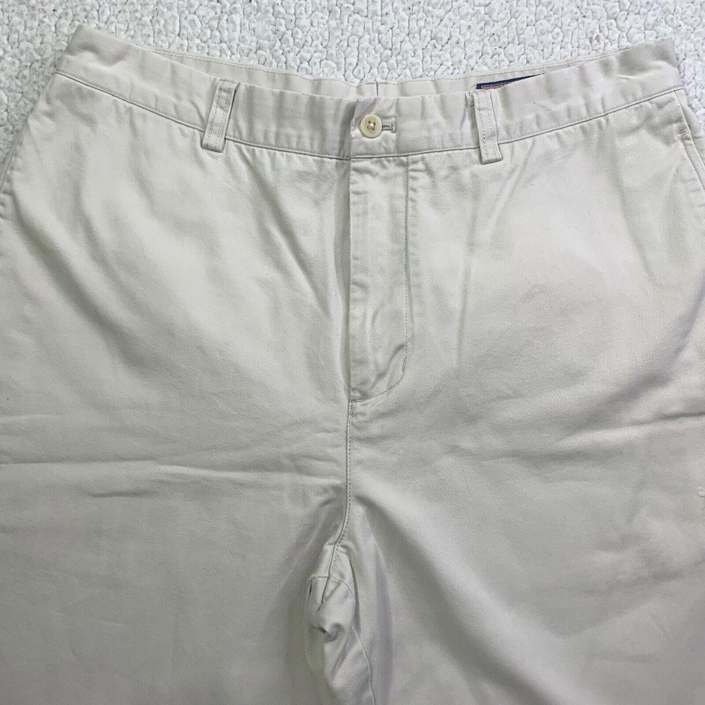 Pantalón clásico beige holgado para hombre Vineyard Vines 34x30