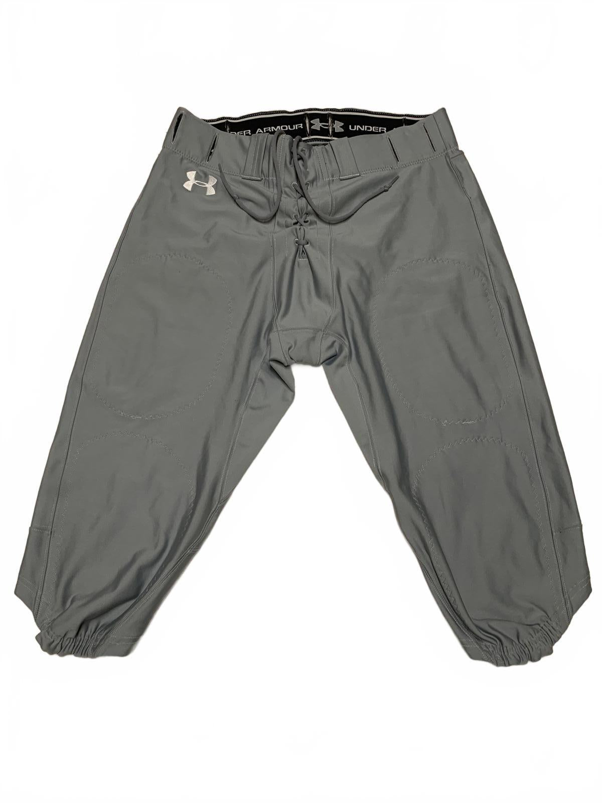 Pantalones de béisbol Under Armour para hombre - Gris W 33x 1 7L
