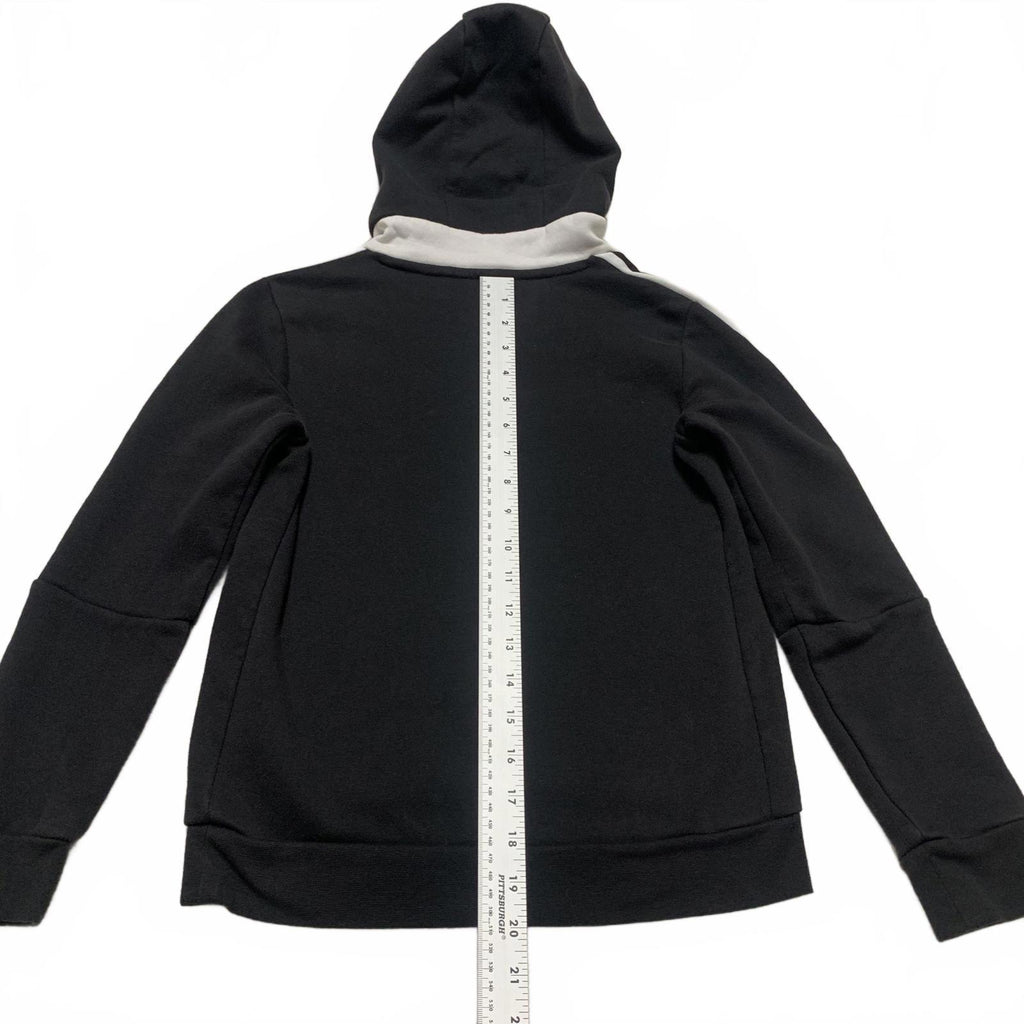 Sudadera con capucha Adidas Youth Black Soccer Club Pequanock n.° 25