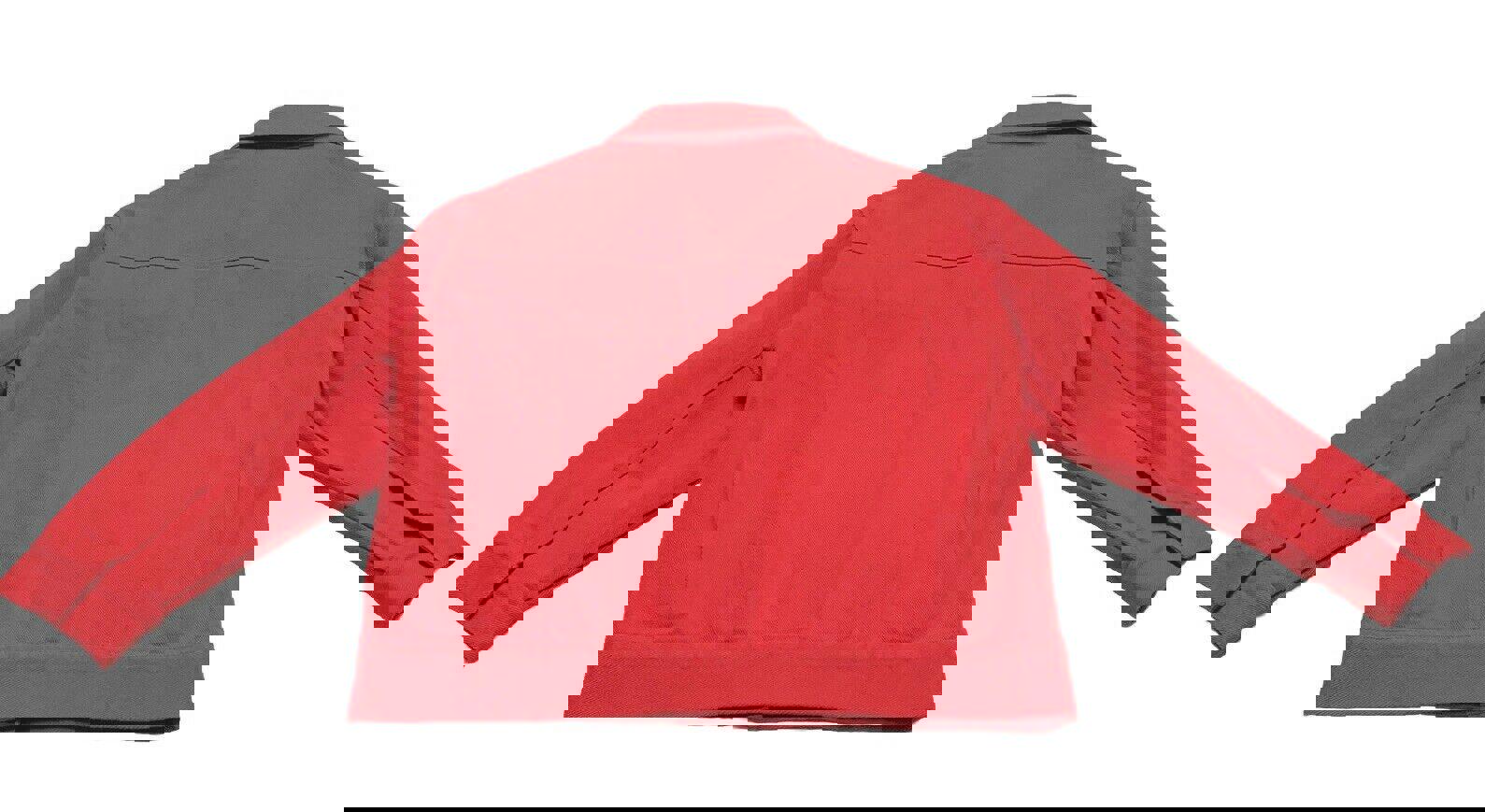 Chaqueta vaquera pequeña color arándano para mujer de Anthropologie Pepaloves