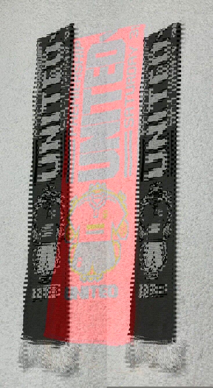 Bufanda del Manchester United Fútbol 2017-2018 Teatro de los Sueños Old Trafford