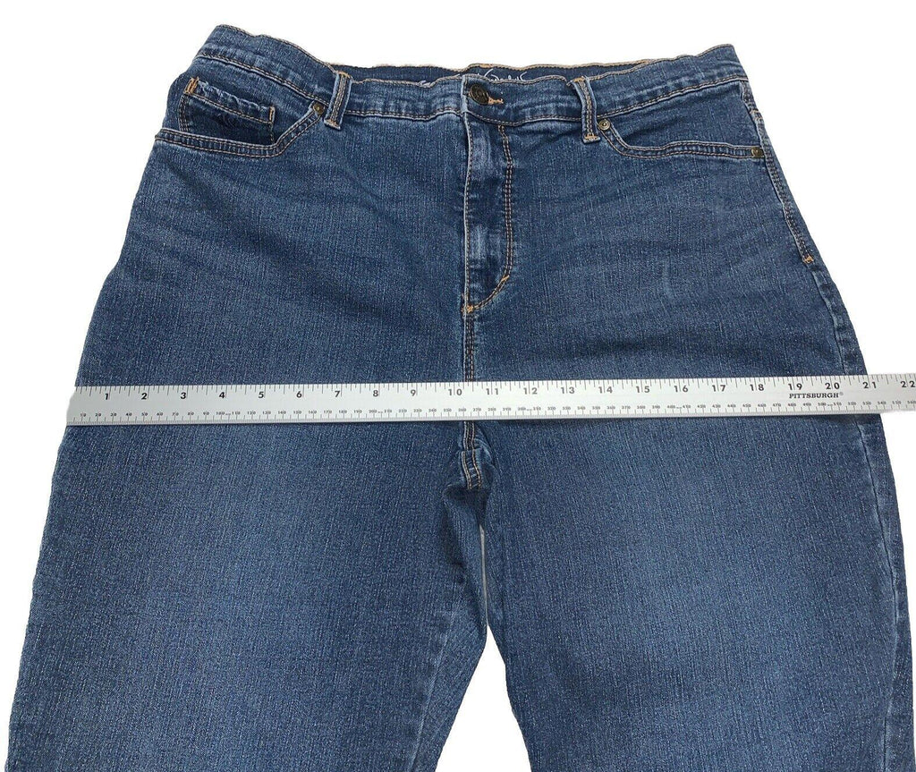 Gloria Vanderbilt Jeans Amanda para mujer, talla 16, corte vaquero