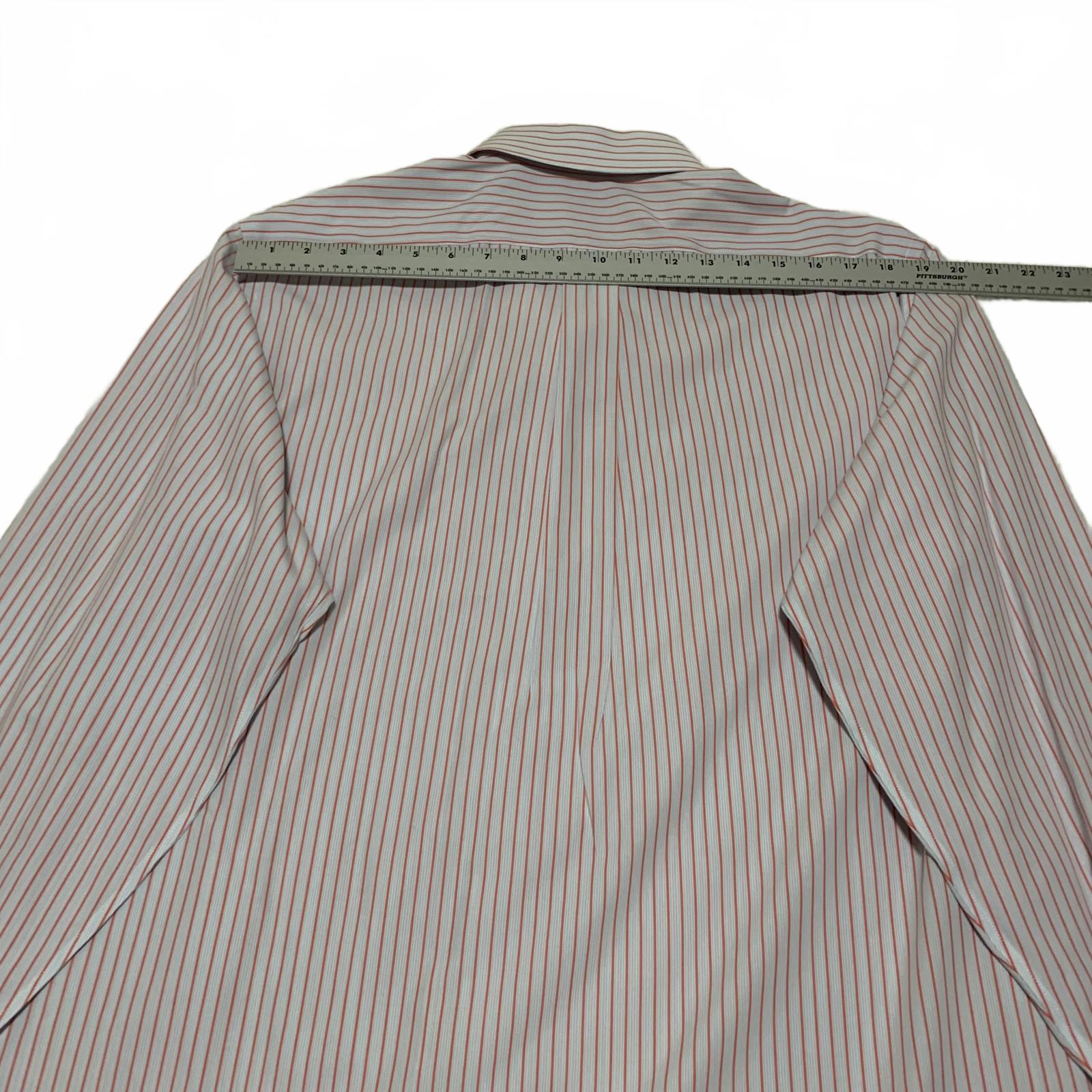 Camisa de vestir Brooks Brothers para hombre, talla 16-36, corte recto, sin planchado, de algodón Supima, manga larga