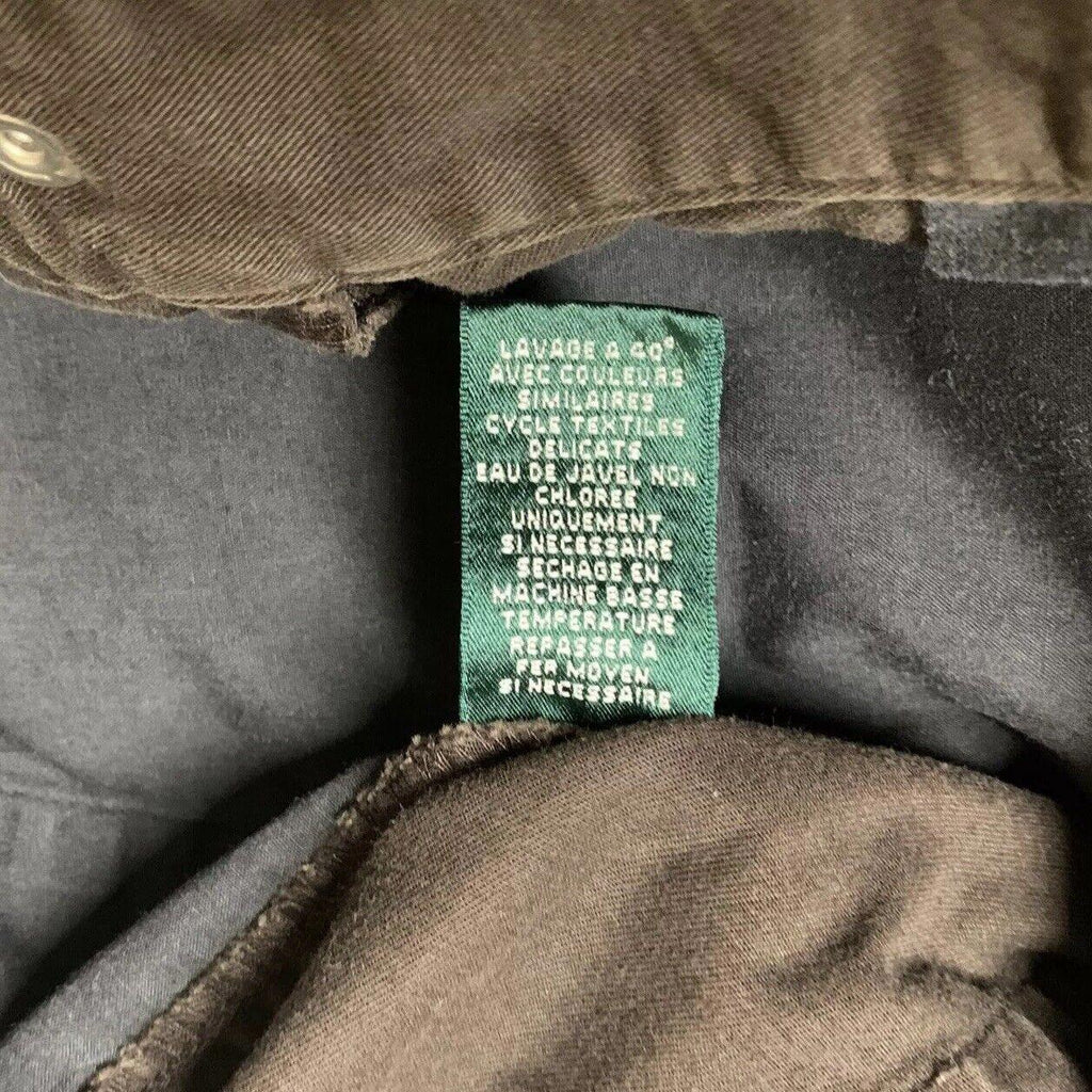 Pantalones chinos casuales de senderismo y acampada para mujer, color marrón, talla 4, de Ralph Lauren Active