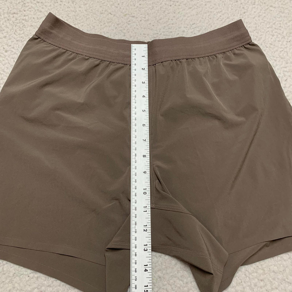 Pantalones cortos para correr All in Motion para hombre, talla mediana, marrón claro, W29