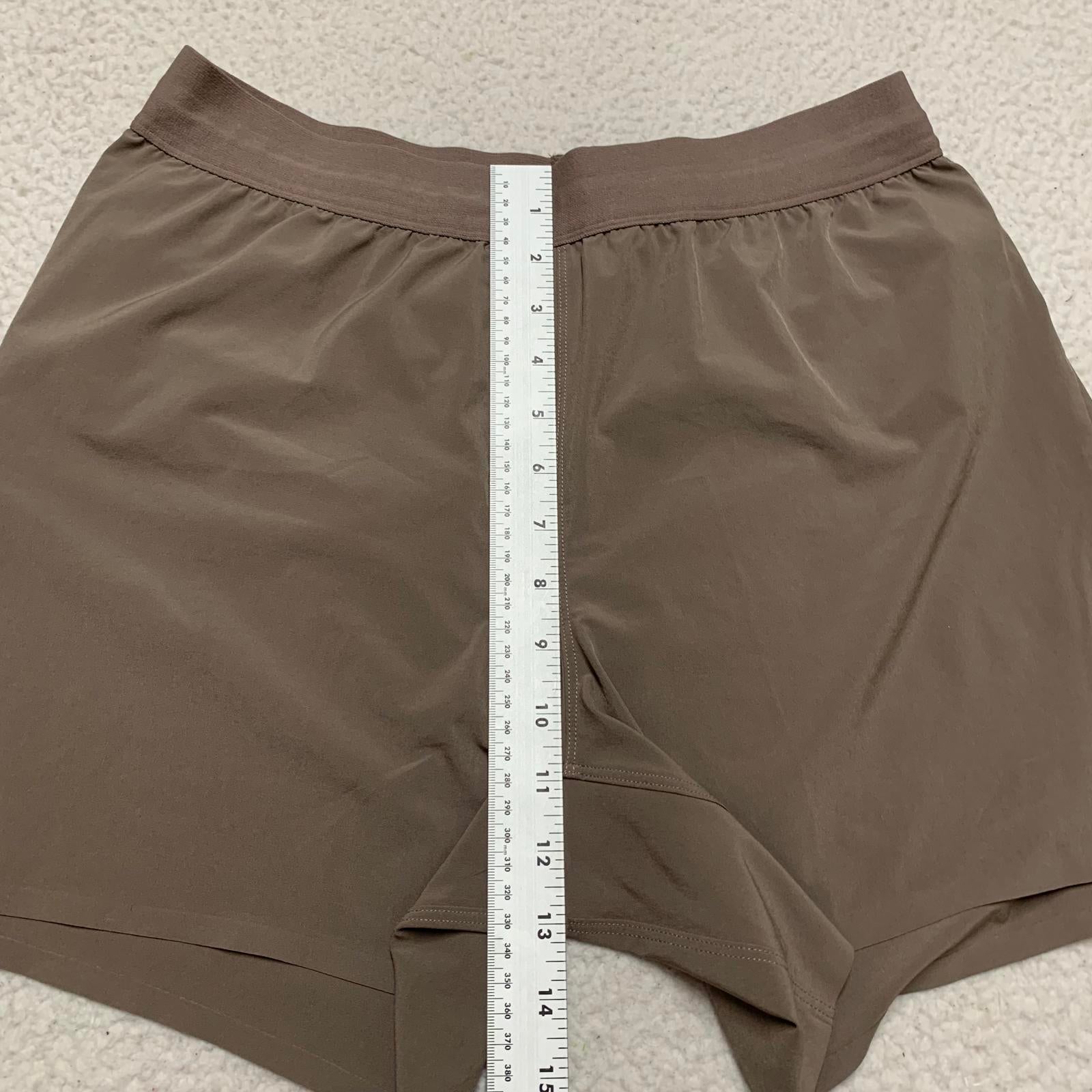 Pantalones cortos para correr All in Motion para hombre, talla mediana, marrón claro, W29