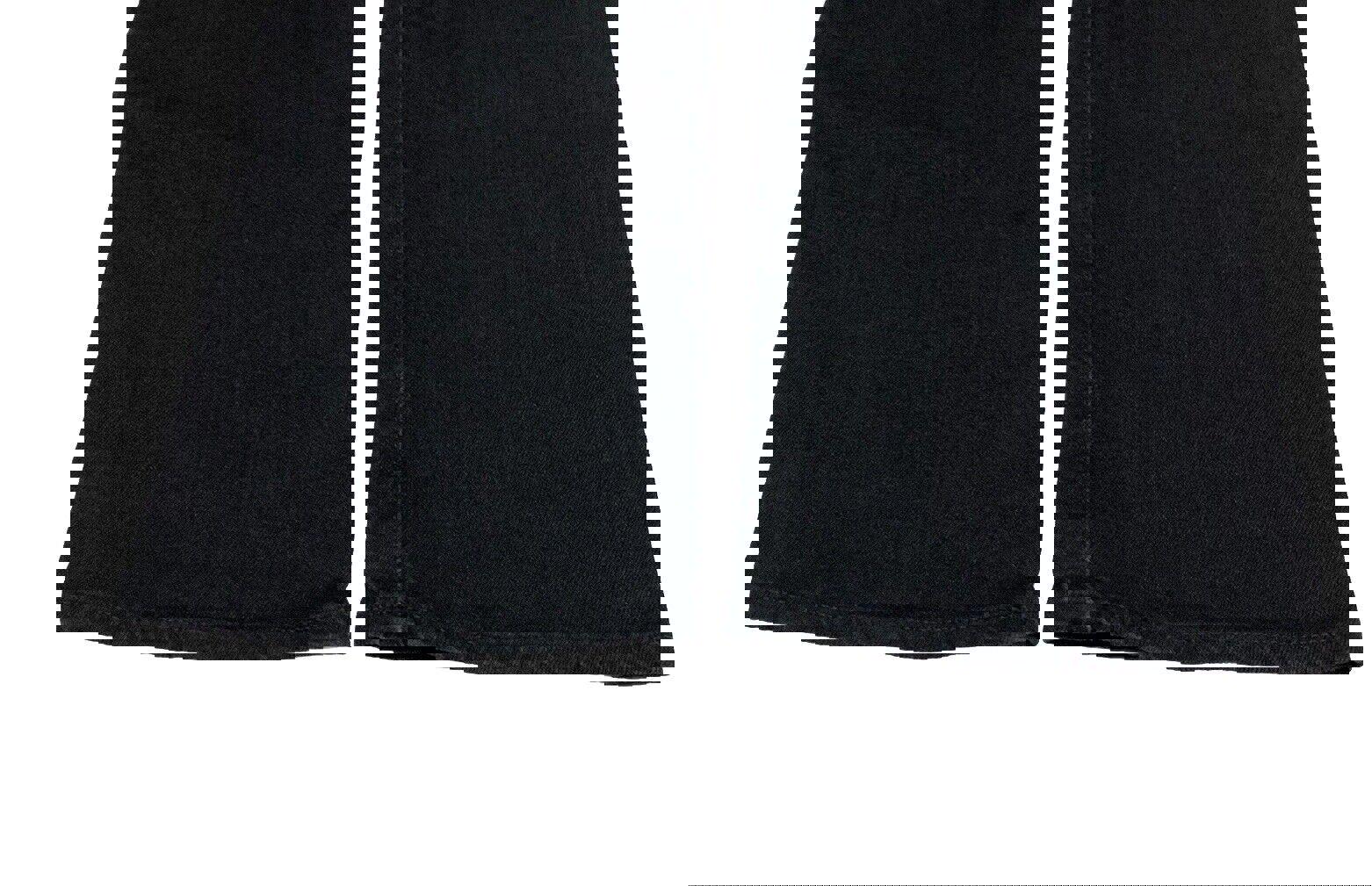 Vaqueros negros ajustados y rectos UNIQLO para niña, talla 5, de Japón