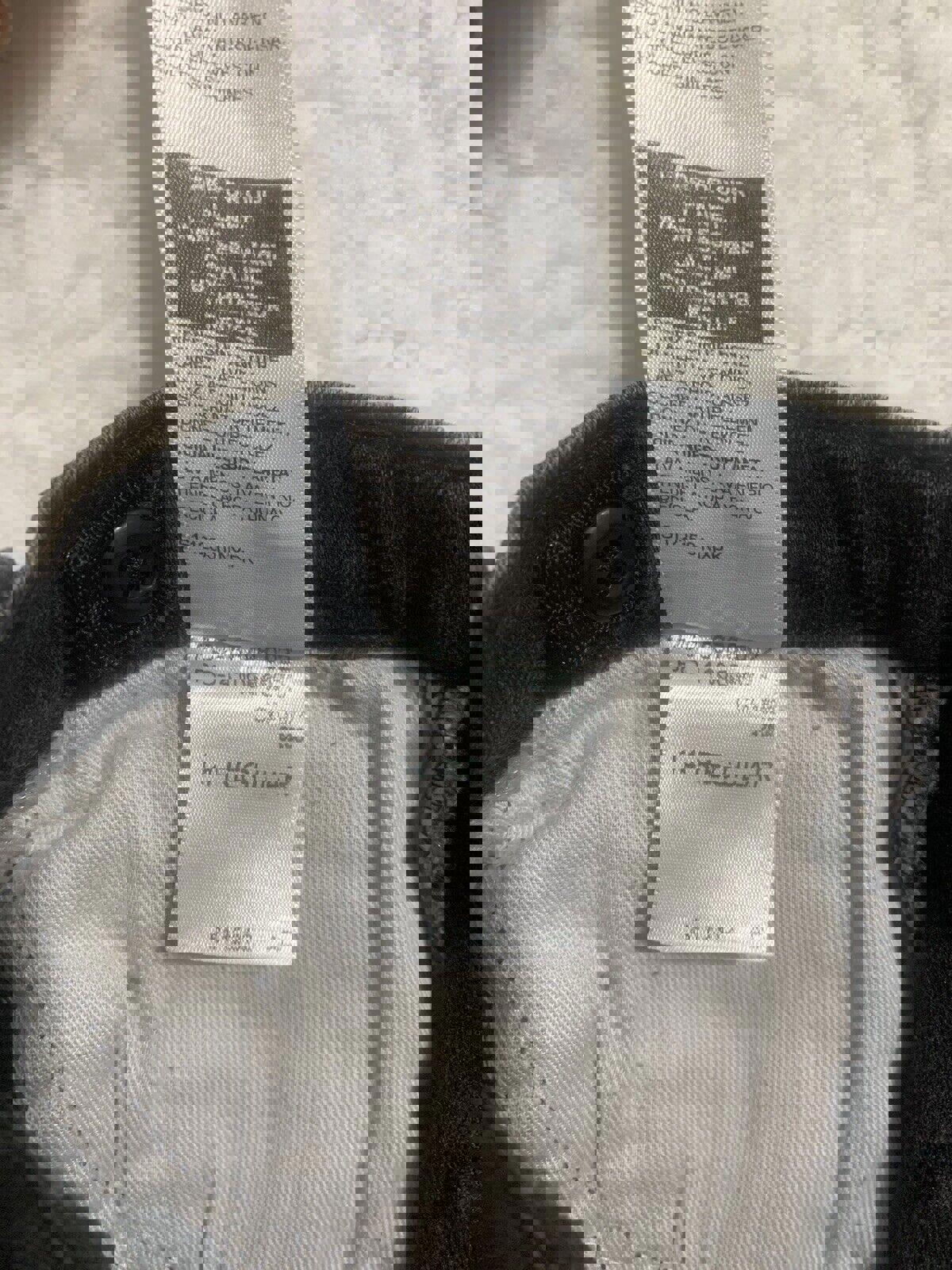 Levi Strauss Signature Boy 14R Vaqueros ajustados en gris carbón