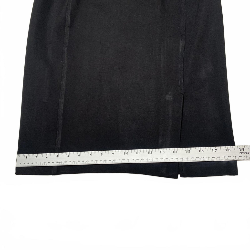 Falda tubo elegante negra de Ivanka Trump para mujer, elástica, de 76 cm de cintura, sin cierres