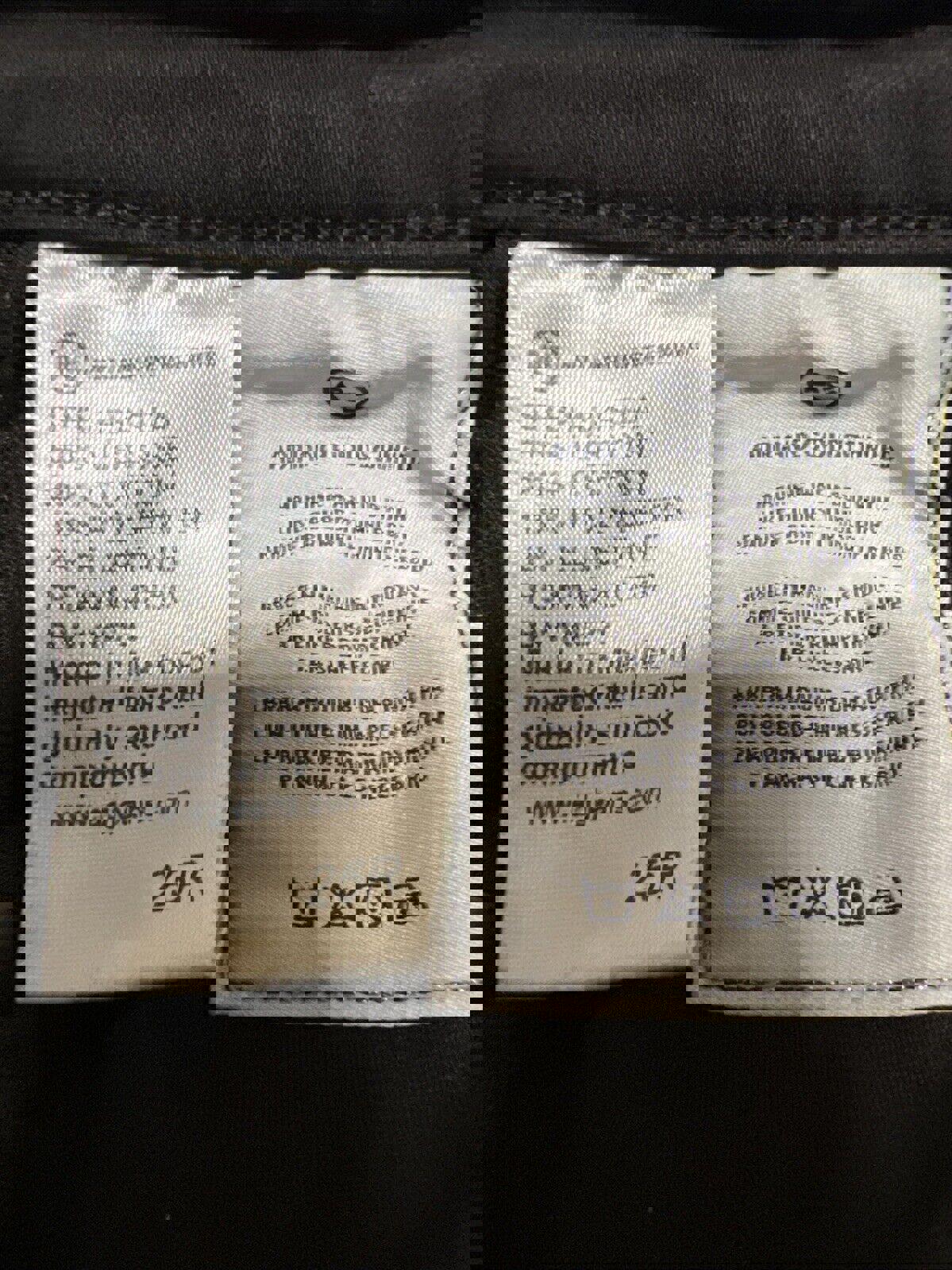 Vaqueros pitillo elásticos negros 25R The Prima Crop de Adriano Goldschmied para mujer