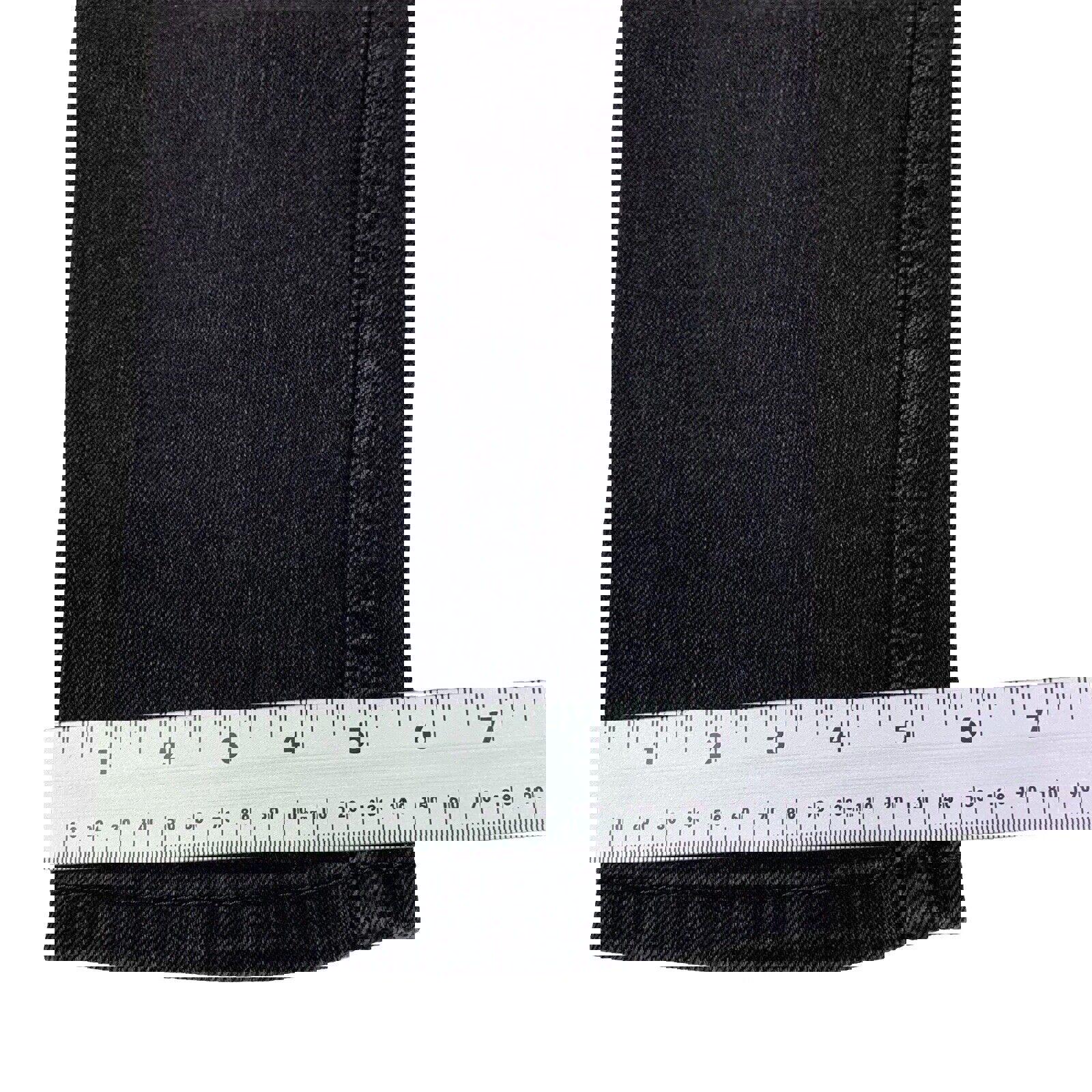 Vaqueros Levi's 524 para niñas, talla 5, negros, ajustados y elásticos.