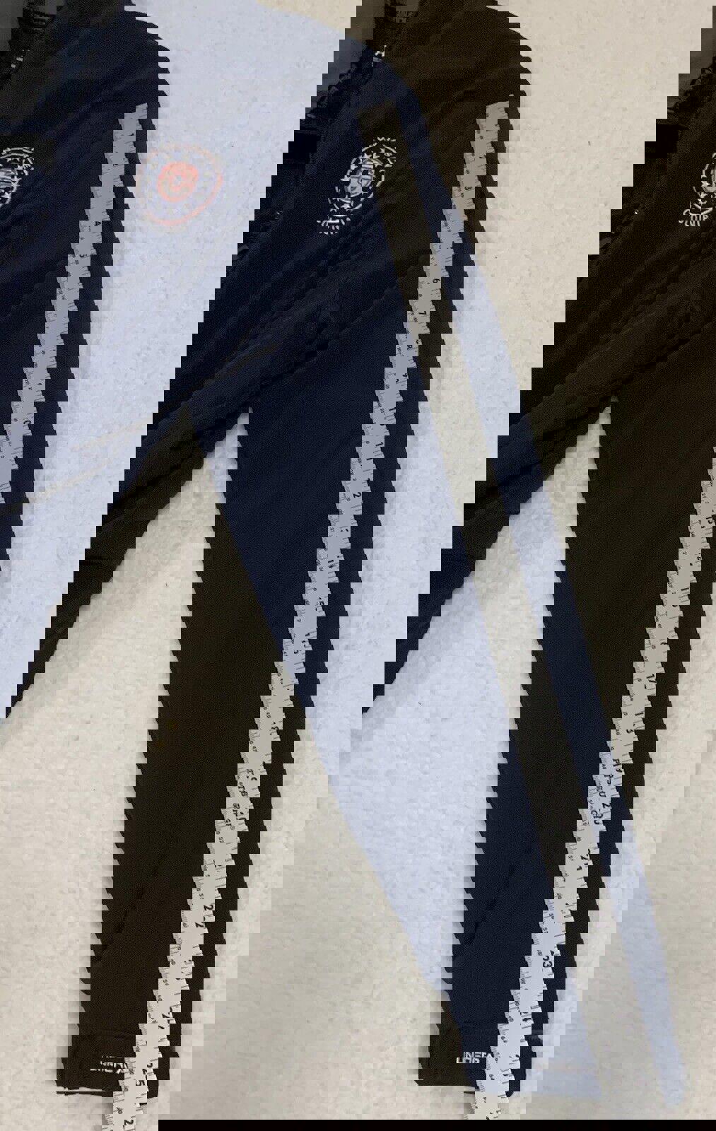 Chaqueta cortavientos impermeable Under Armour para hombre, talla M, New Jersey Colonials Hockey