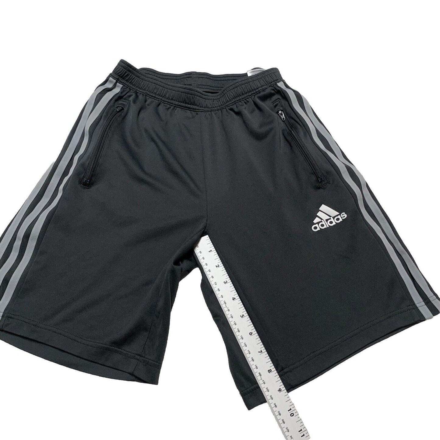 Adidas Primeblue Shorts Size S Gray Designed 2 Move 3-Stripes