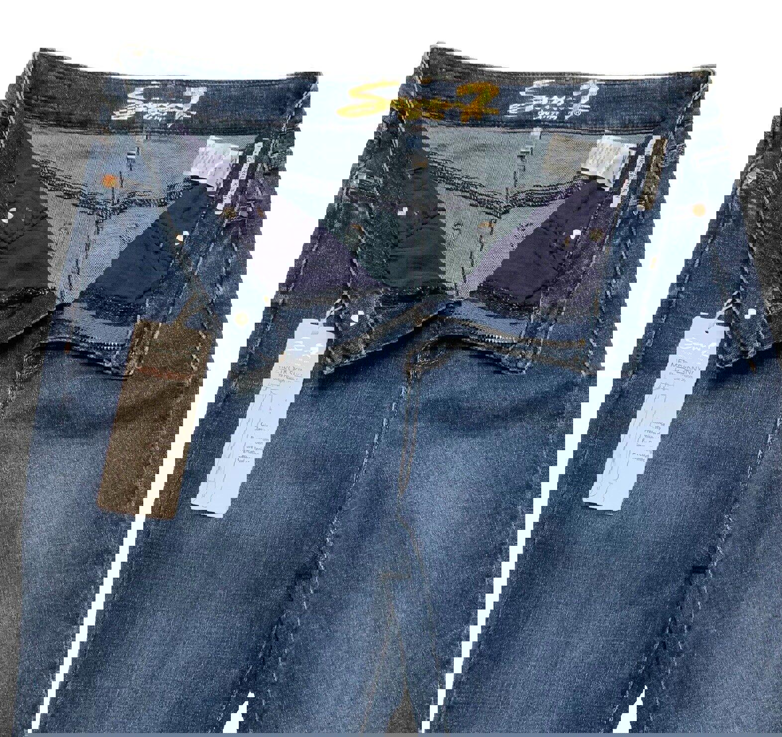 Vaqueros ajustados de tiro ultraalto Seven7 Metro