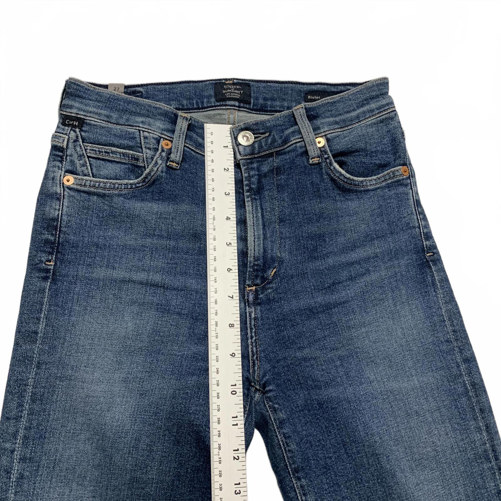 Vaqueros para mujer Citizens of Humanity Rocket, talla 27, azul, 26 x 29,75