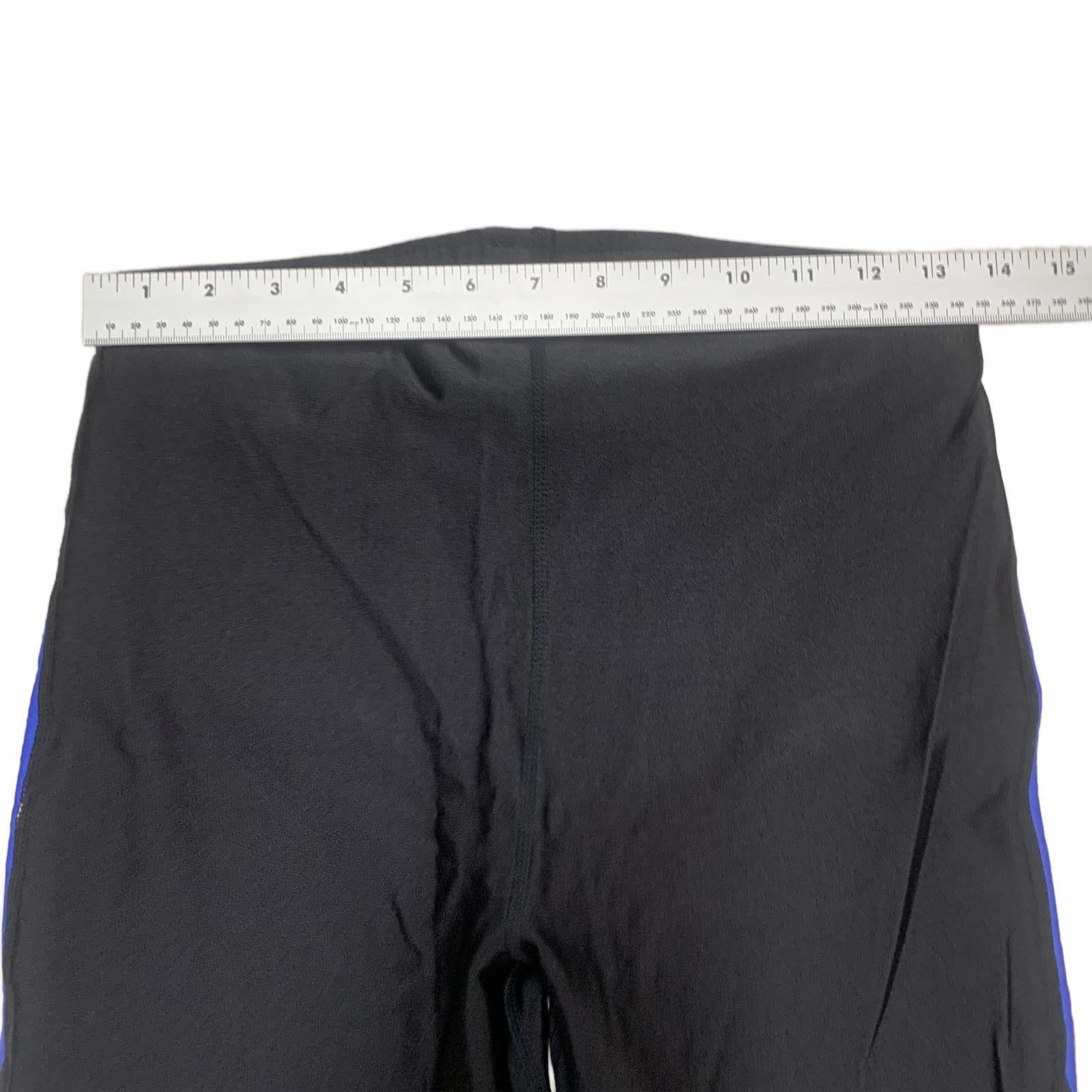 Pantalones deportivos Hot Chillys para hombre, talla grande, color negro y azul rey