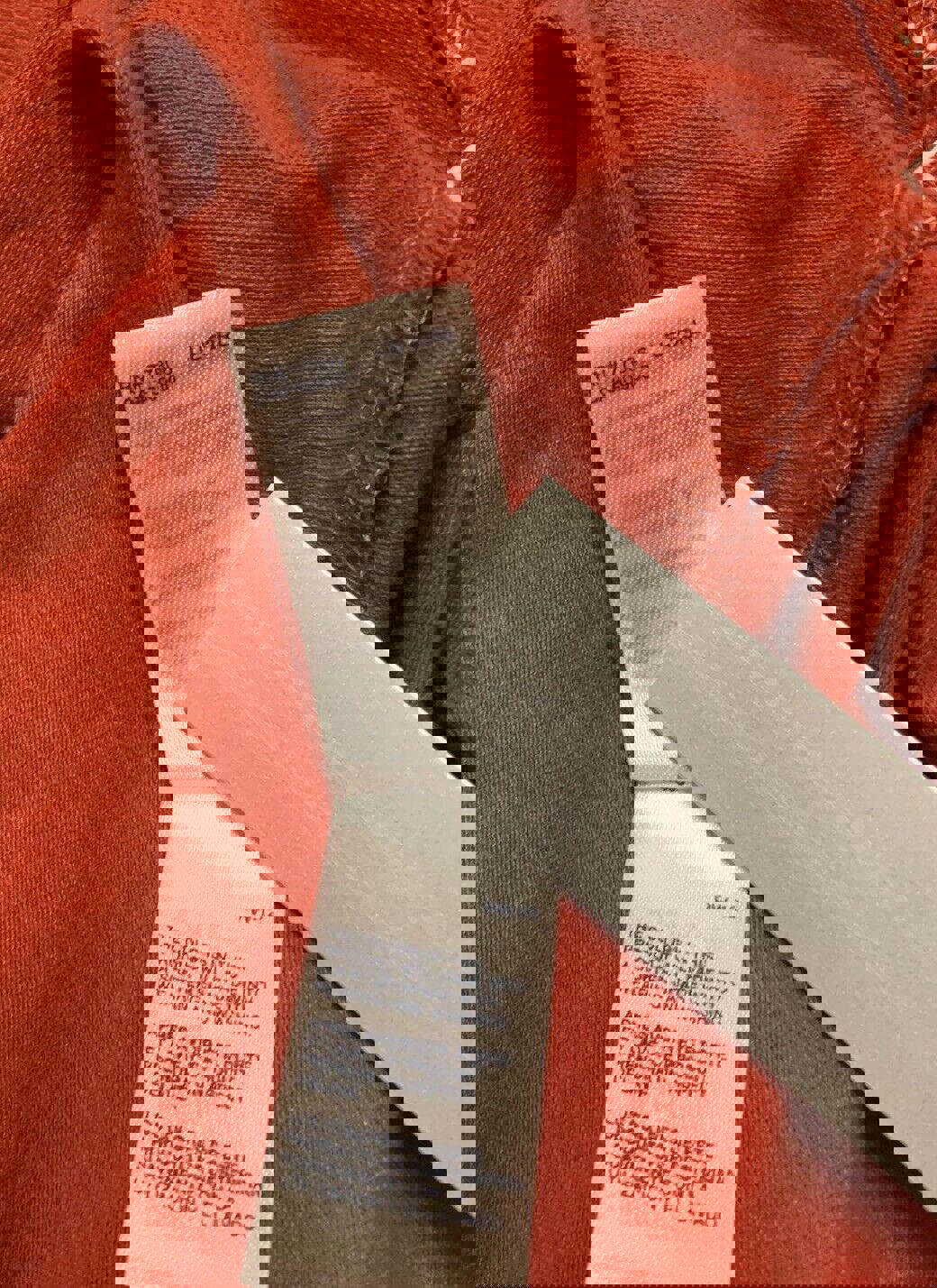 Tommy  Hilfiger Men’s XXL XXG TTG Polo Shirt Red/Orange