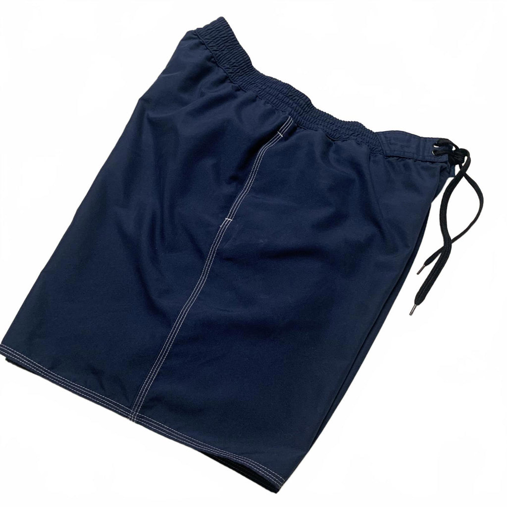 Bañador corto Adidas para hombre, talla XL, color azul marino, con forro (W33.5)