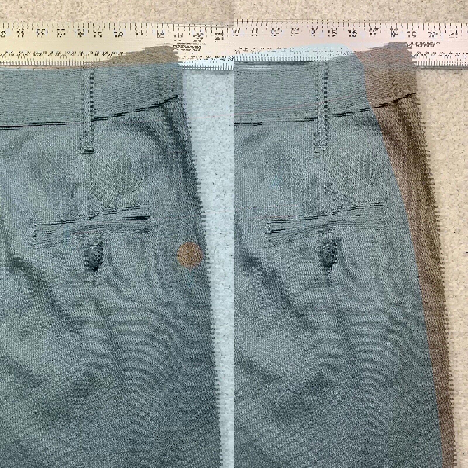 Pantalones Nautica para hombre, talla 38W 32L, pana fina, azul claro