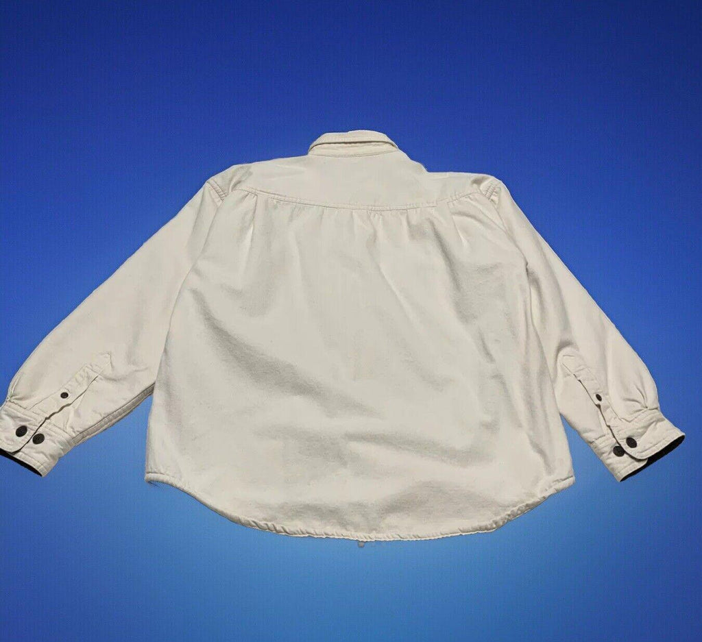 Camisa Berkley &amp; Jensen con forro blanco hueso grande para hombre