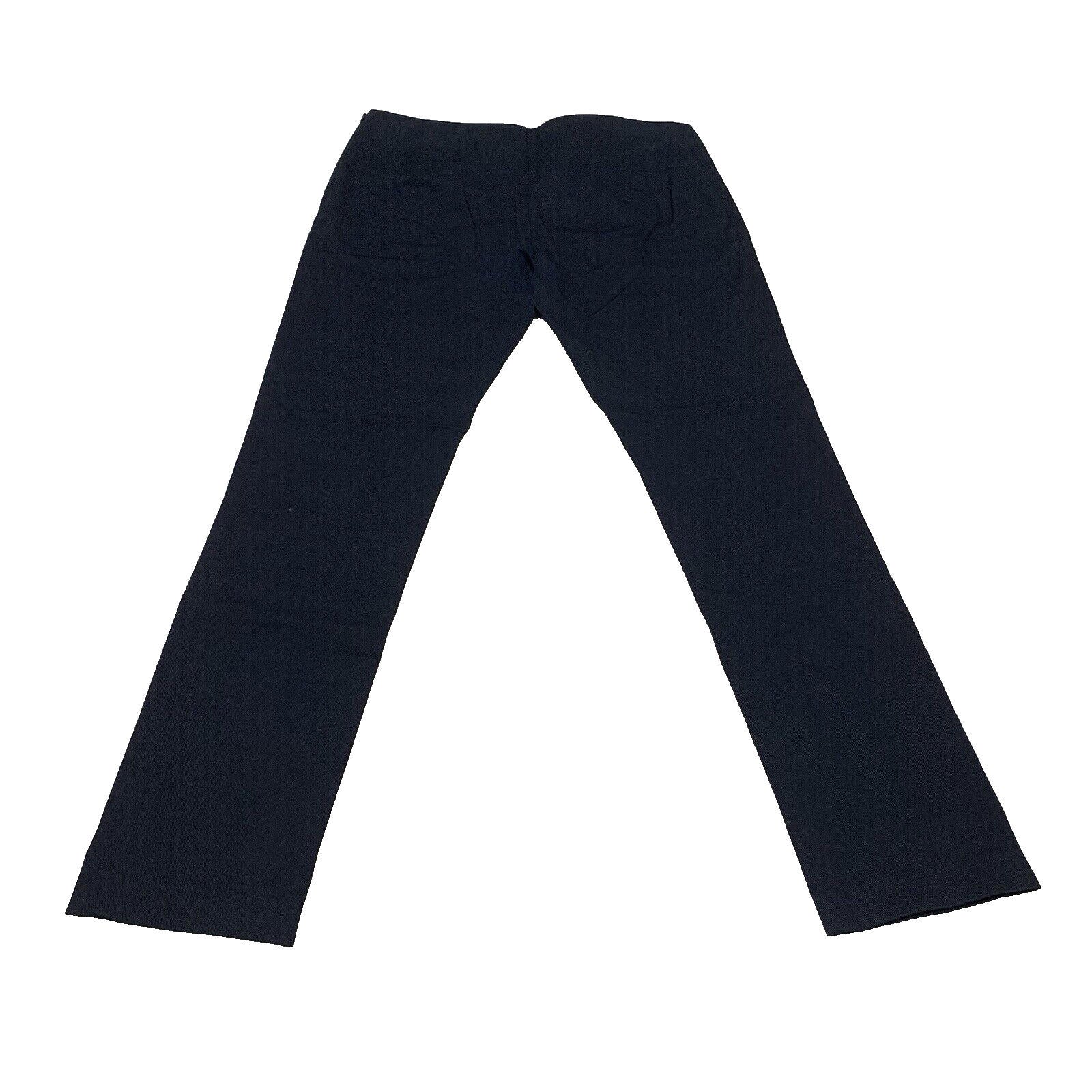 Pantalones capri para mujer Malo SPA Firenze, talla 46, azul marino