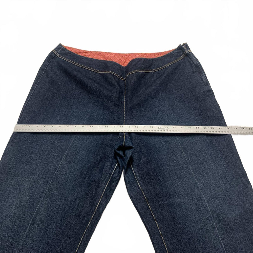 Vaqueros Sigrid Olsen para mujer, talla 20, pierna ancha, 44 x 30