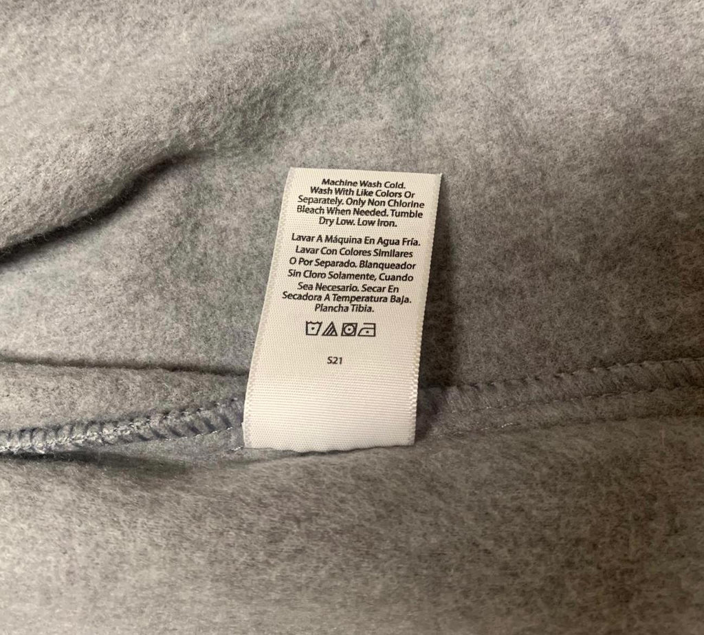 Camisa de franela abotonada gris George para hombre, talla mediana (38-40)