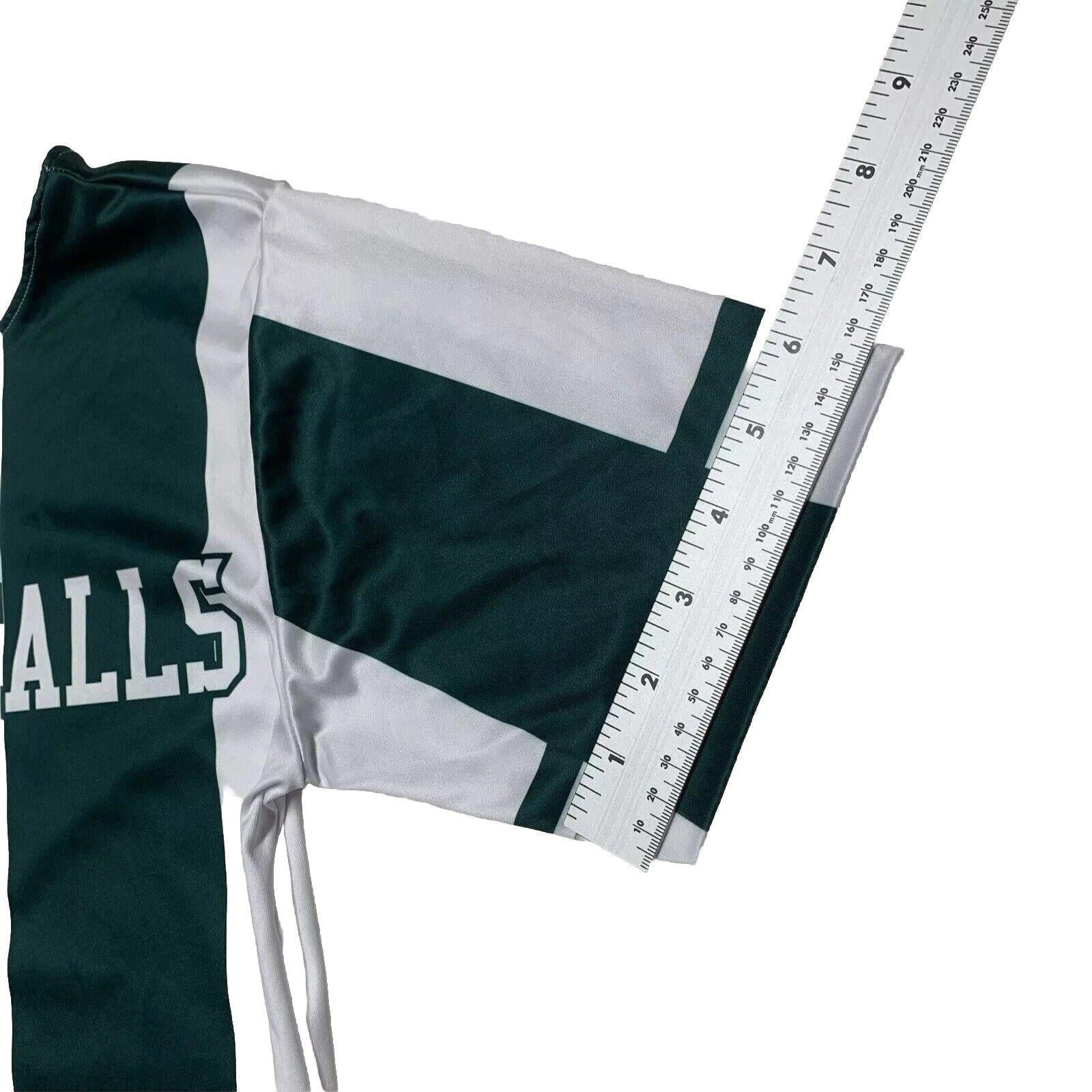 Camiseta de manga corta de punto verde bosque Champro para jóvenes, talla L