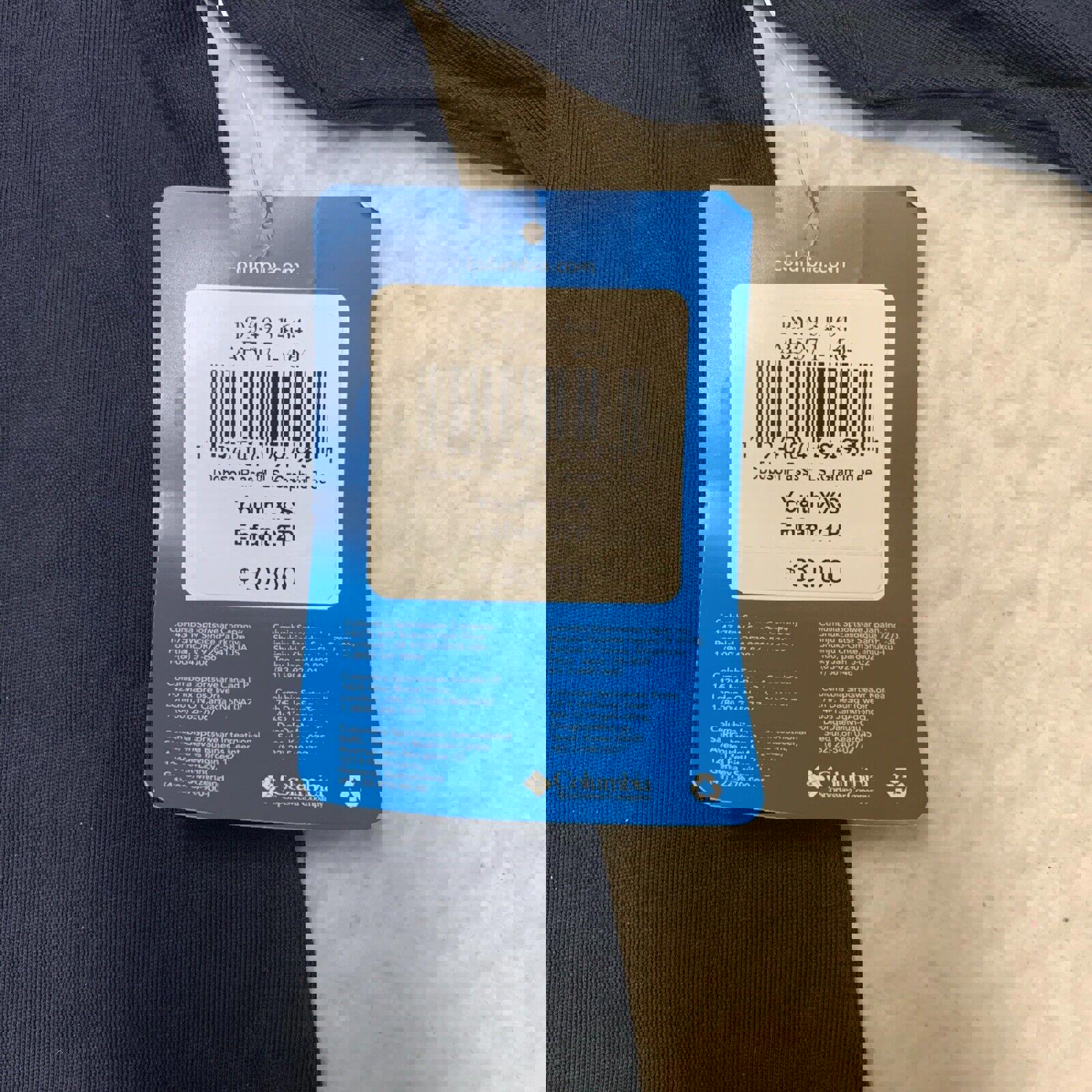 Columbia Kids Youth XXS Azul Marino Dobson Pass Graphic