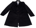 J Crew Women’s Sz 12 Black Wool Peacoat Long Topcoat Classic