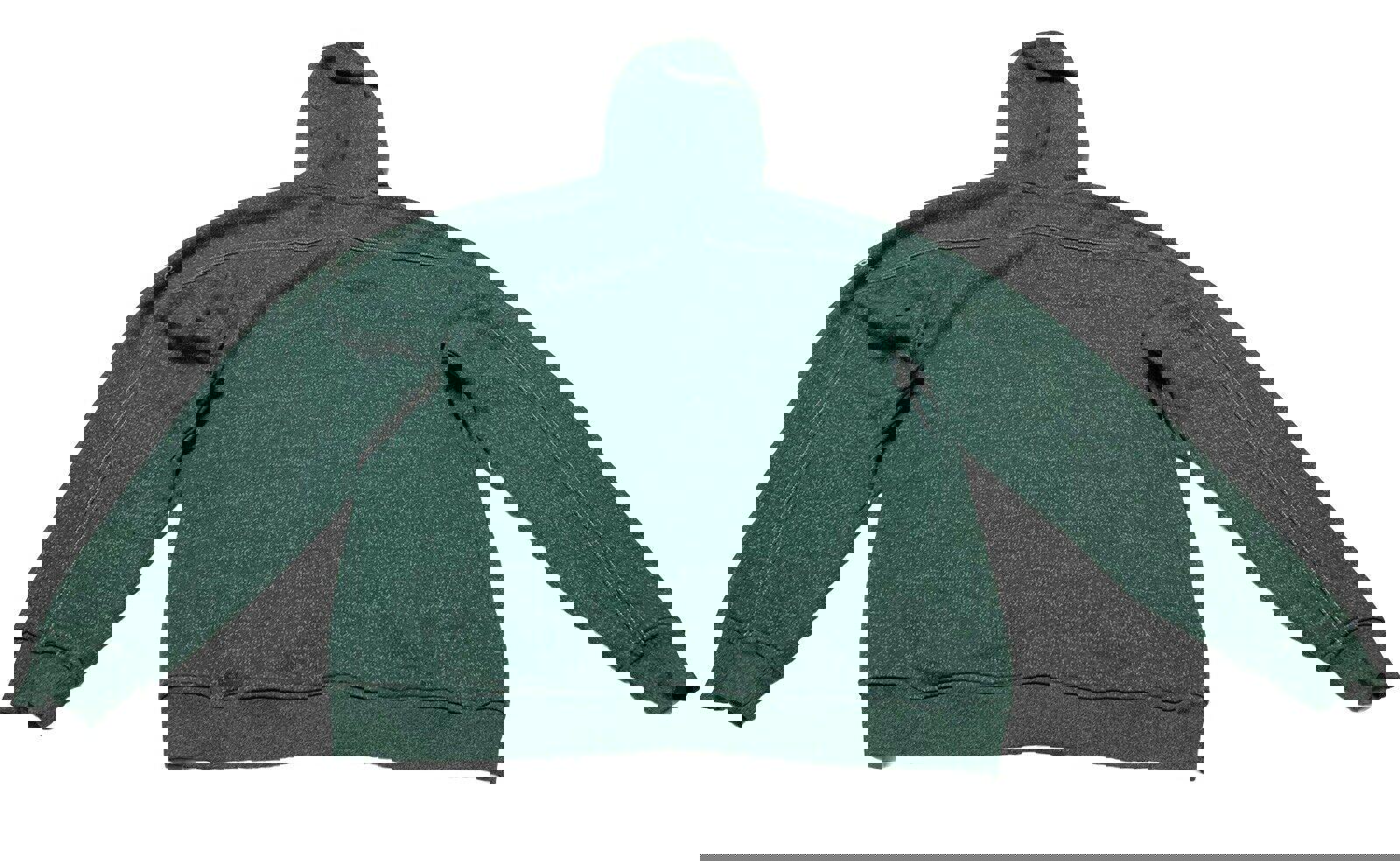 Sudadera con capucha y cremallera completa Reebok On Field New York NFL para hombre, color verde, talla M